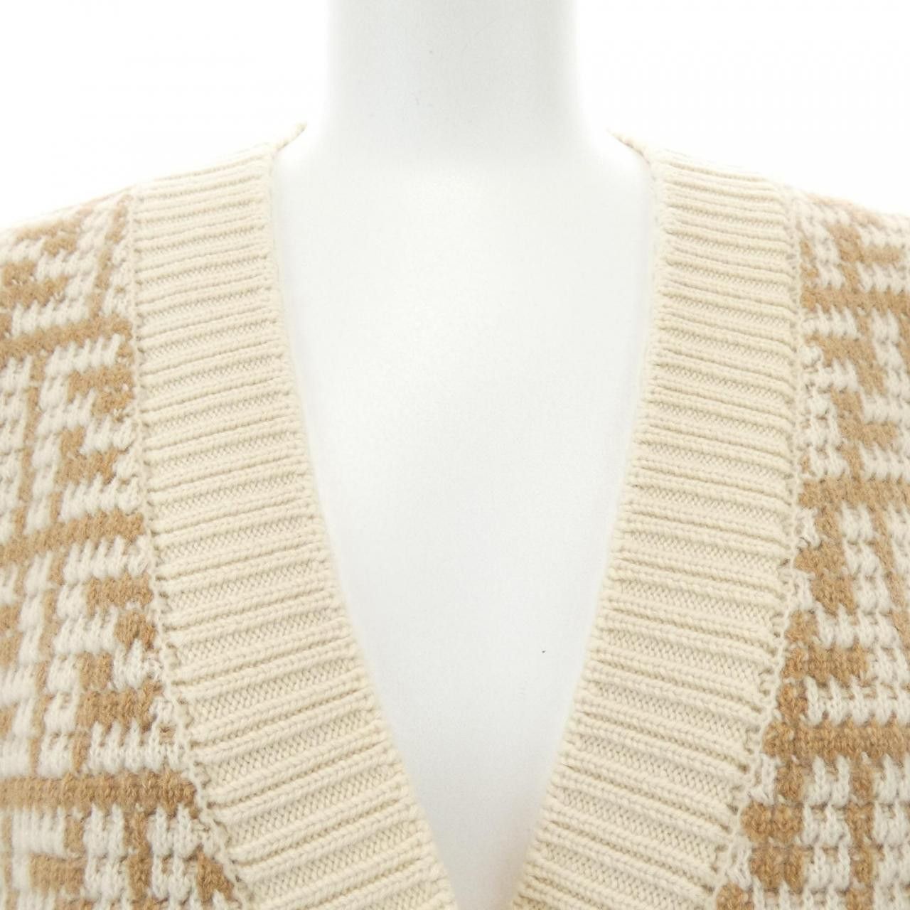 Fendi Fendi Fendi Cashmere Cardigan Textile Outerwear FZC950ALOJ DUTY FREE for USA Size ONE SIZE - 5 Thumbnail