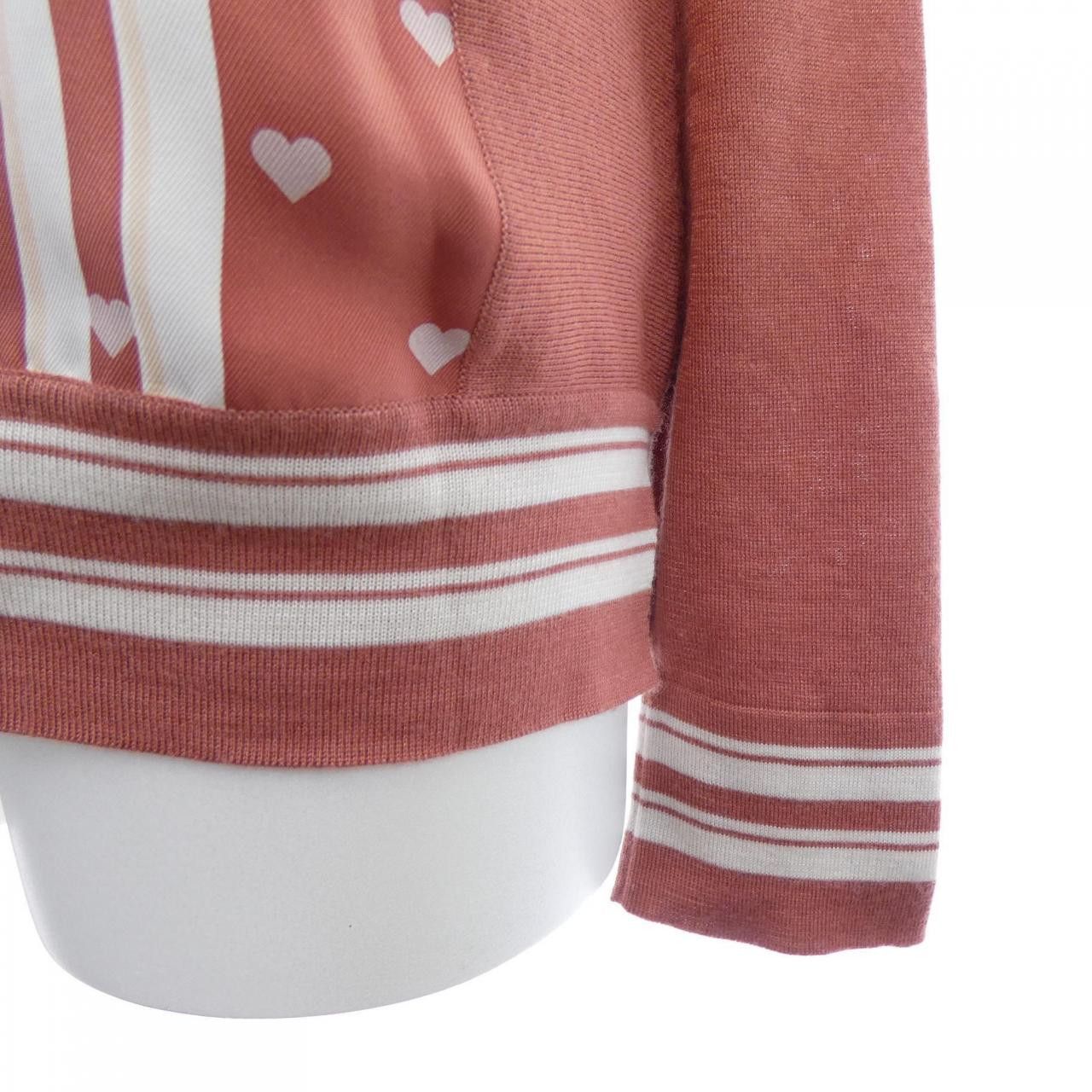 Hermes Hermes Hermes Brides de Gala Cashmere Silk Knit 34 Textile Tops DUTY FREE for USA Size ONE SIZE - 6 Thumbnail