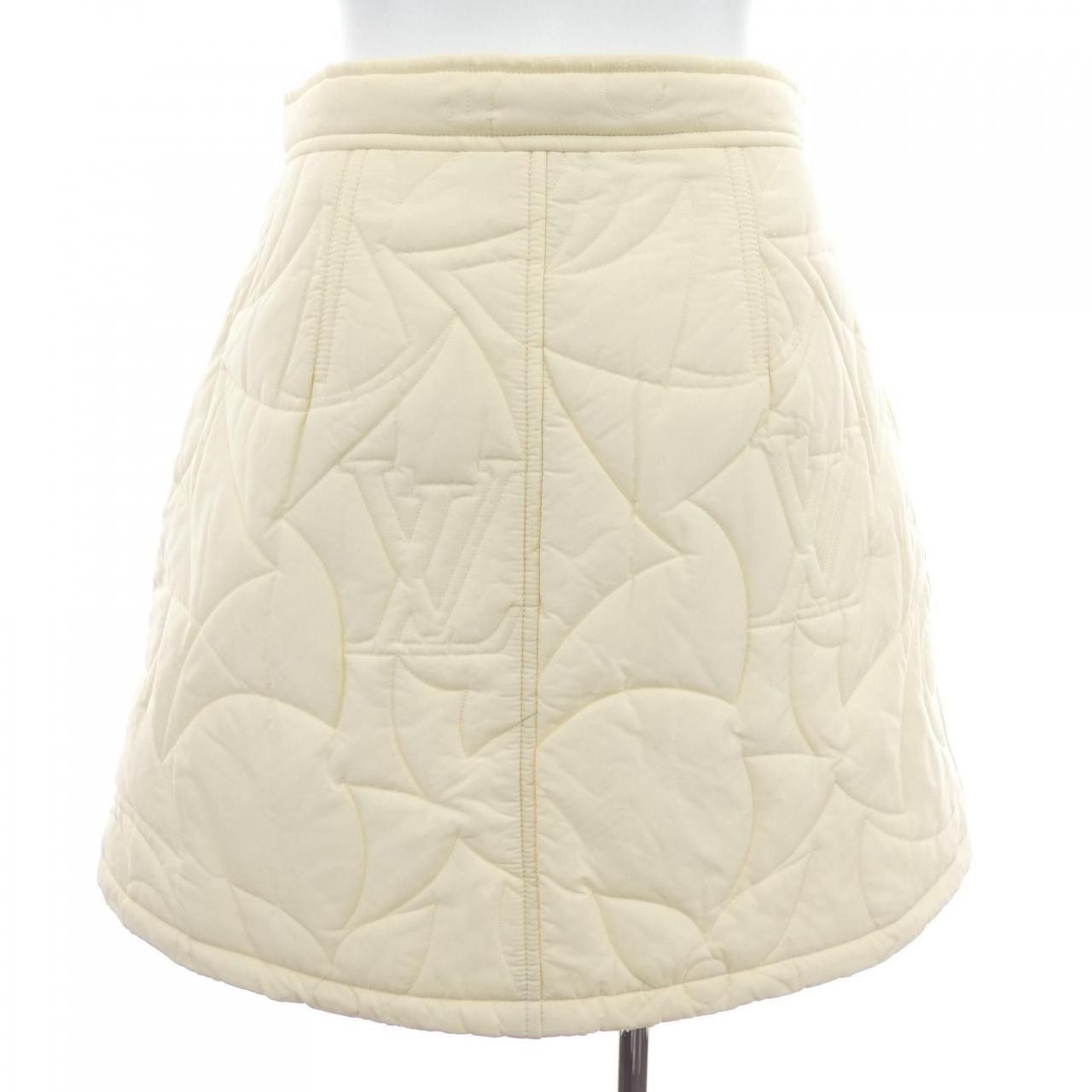 Louis Vuitton Louis Vuitton Louis Vuitton Quilted Monogram Skirt Textile Skirts FOSK06RX3 DUTY FREE for USA Size ONE SIZE - 2 Thumbnail