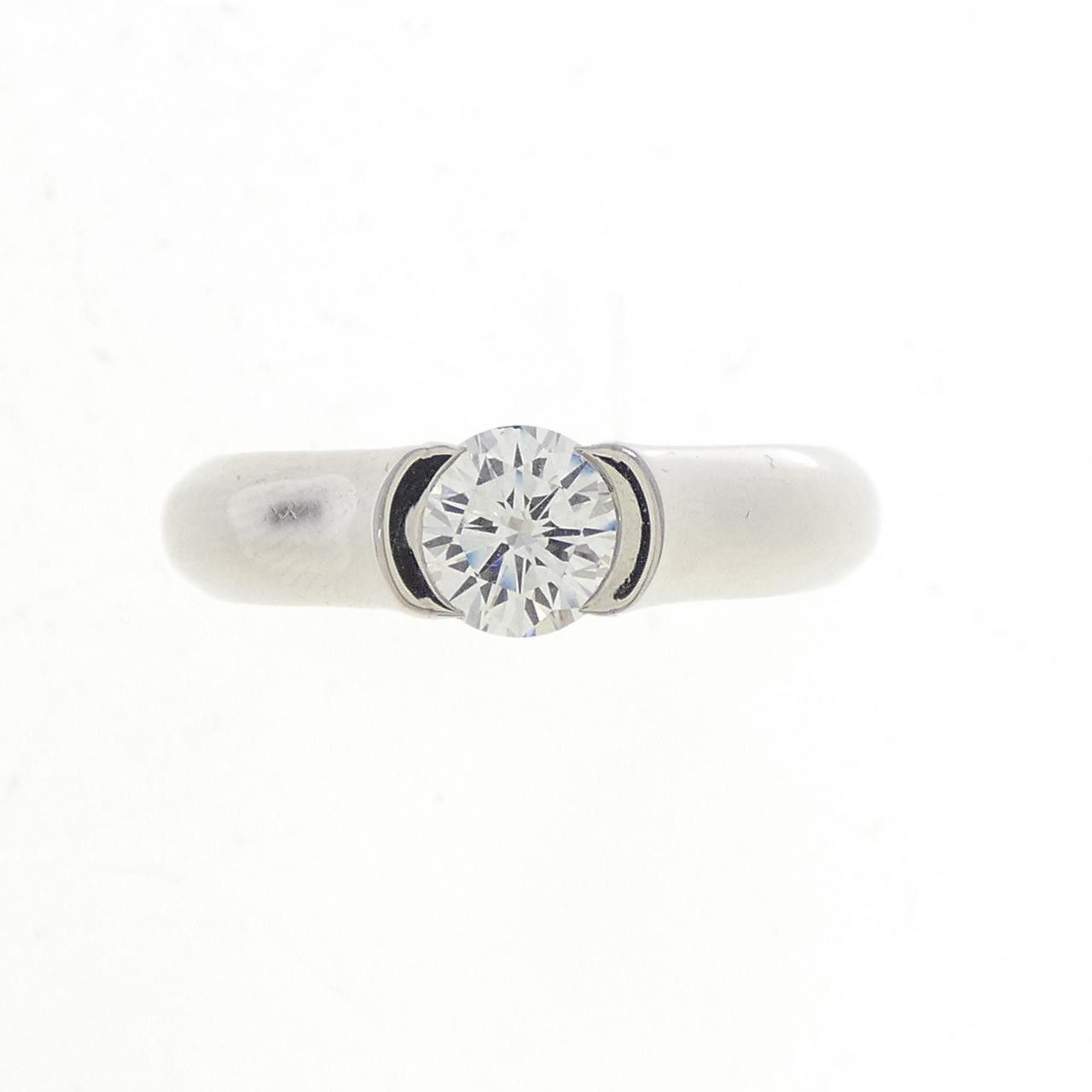 Cartier Cartier Cartier C de Cartier Platinum Ring Size 13 Precious Metal Ring DUTY FREE for USA Size ONE SIZE - 2 Thumbnail