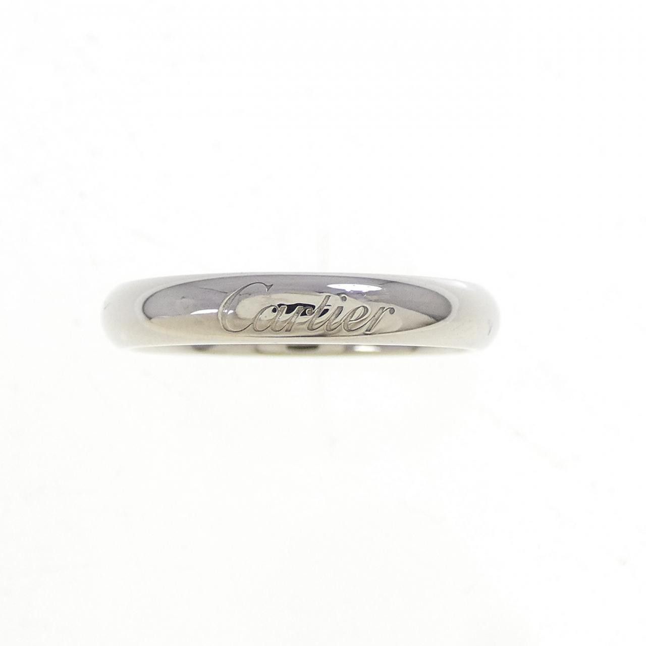 Cartier Cartier Cartier C De Cartier Platinum Ring Size 8 Precious Metal Ring B4232400 DUTY FREE for USA Size ONE SIZE - 2 Thumbnail