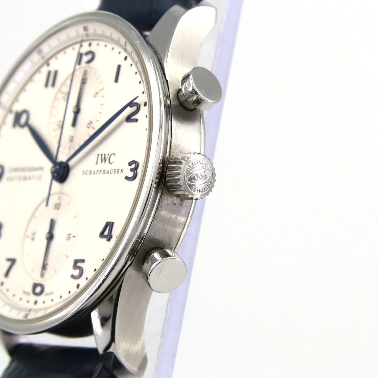 Other IWC IWC Portugieser Chronograph Stainless Steel Chronograph Metal Automatic IW371446 DUTY FREE for USA Size ONE SIZE - 3 Thumbnail