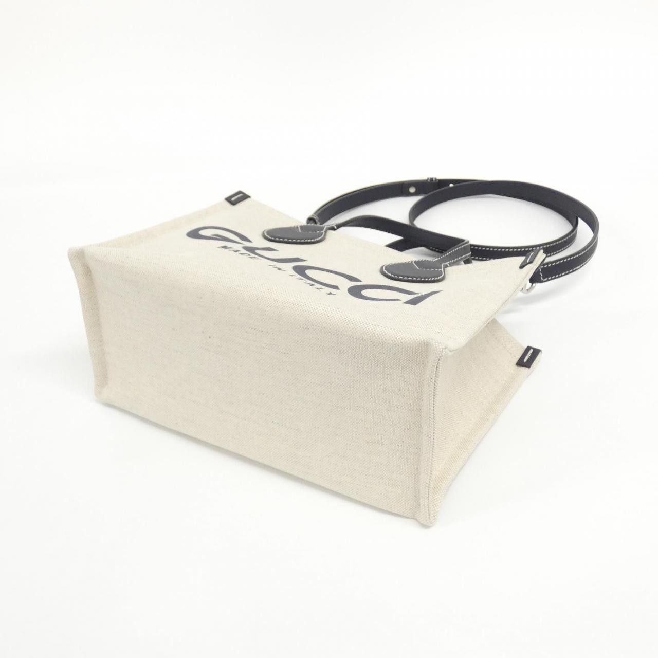 Gucci Gucci Gucci Cotton Linen Canvas Handbag Limited Textile Crossbody Bag 772144FACVW DUTY FREE for USA Size ONE SIZE - 3 Thumbnail