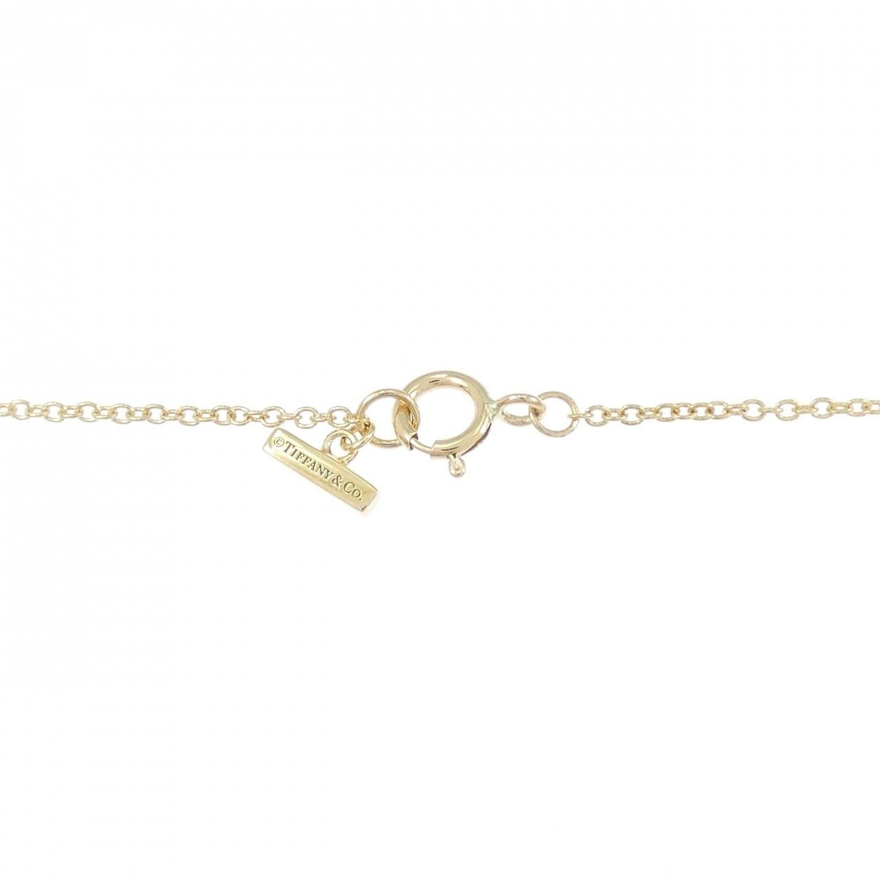 Tiffany & Co. Tiffany & Co. Tiffany T Circle 750 Yellow Gold Turquoise Diamond Necklace Precious Metal Necklace DUTY FREE for USA Size ONE SIZE - 5 Thumbnail