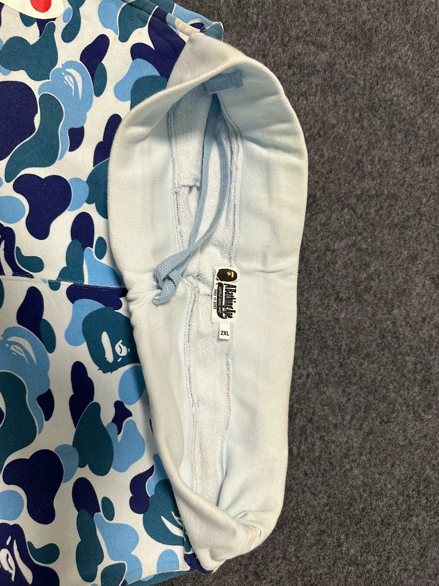 Bape BAPE Blue Camo Shark Shorts Size 2XL Size US 44 / EU 60 - 6 Thumbnail