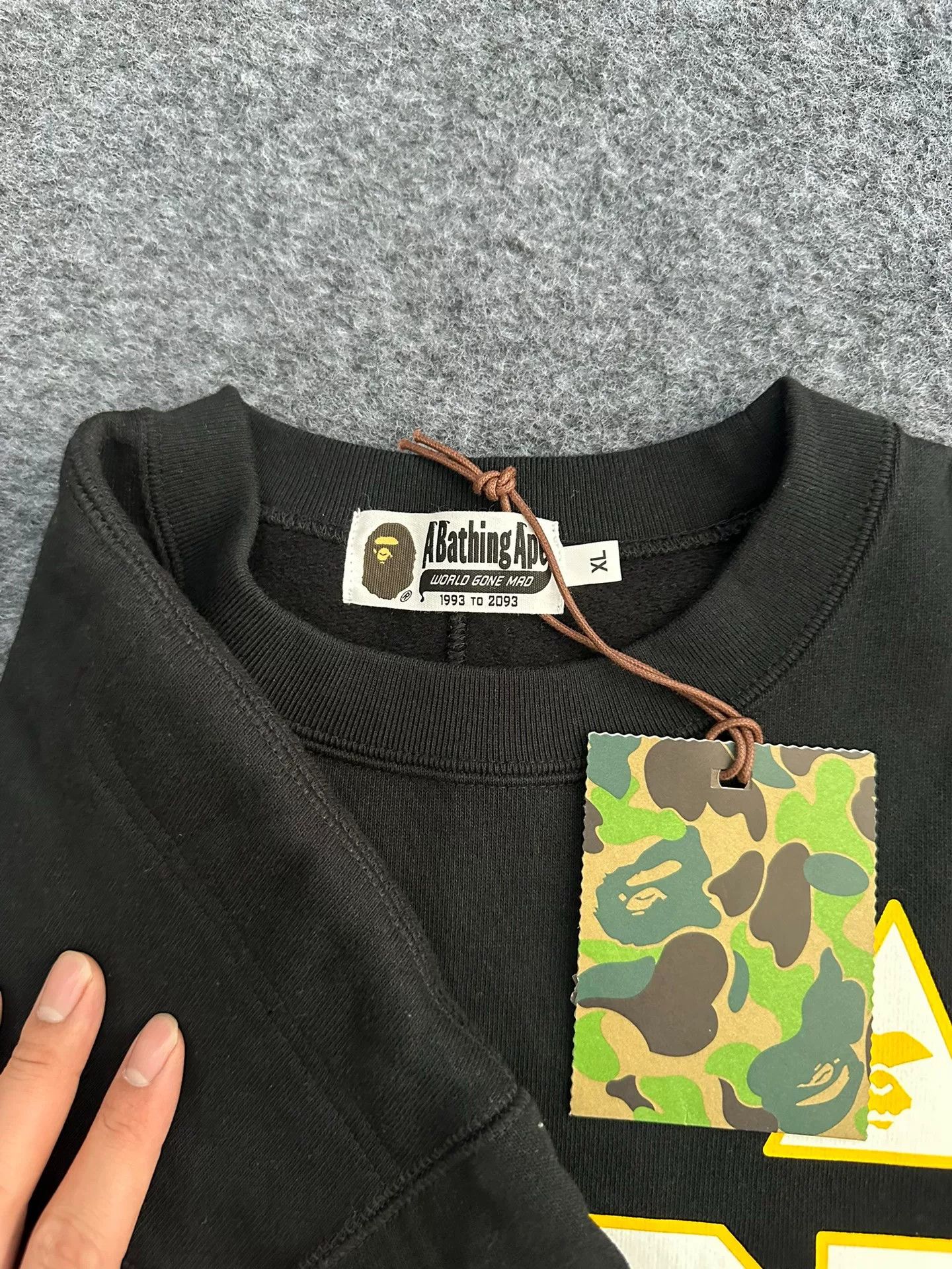 Bape A Bathing Ape 93 Graphic Sweatshirt XL Size US XL / EU 56 / 4 - 6 Thumbnail
