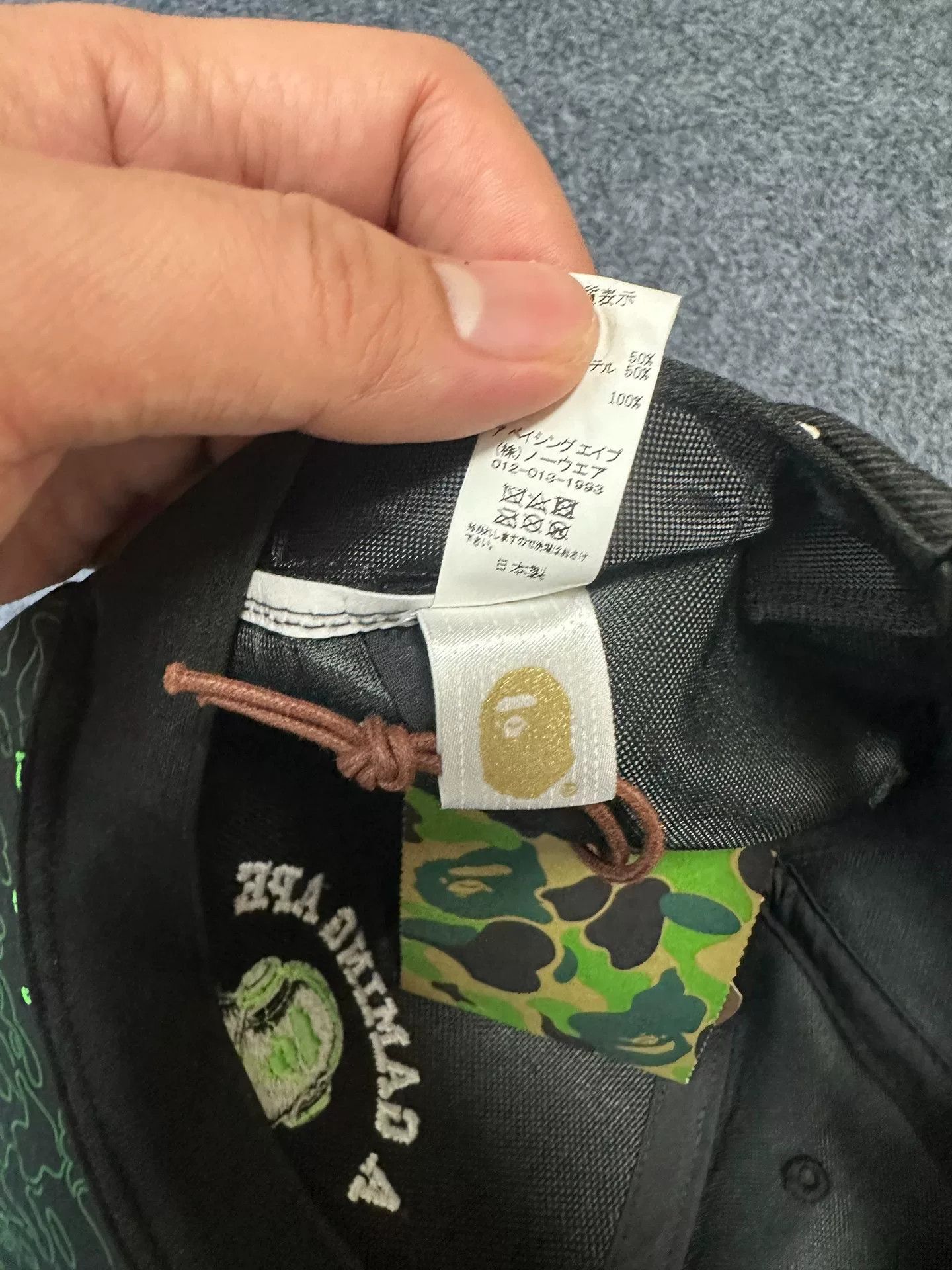 Bape BAPE x Razer Gaming Logo Snapback Cap ONE SIZE Size ONE SIZE - 6 Thumbnail