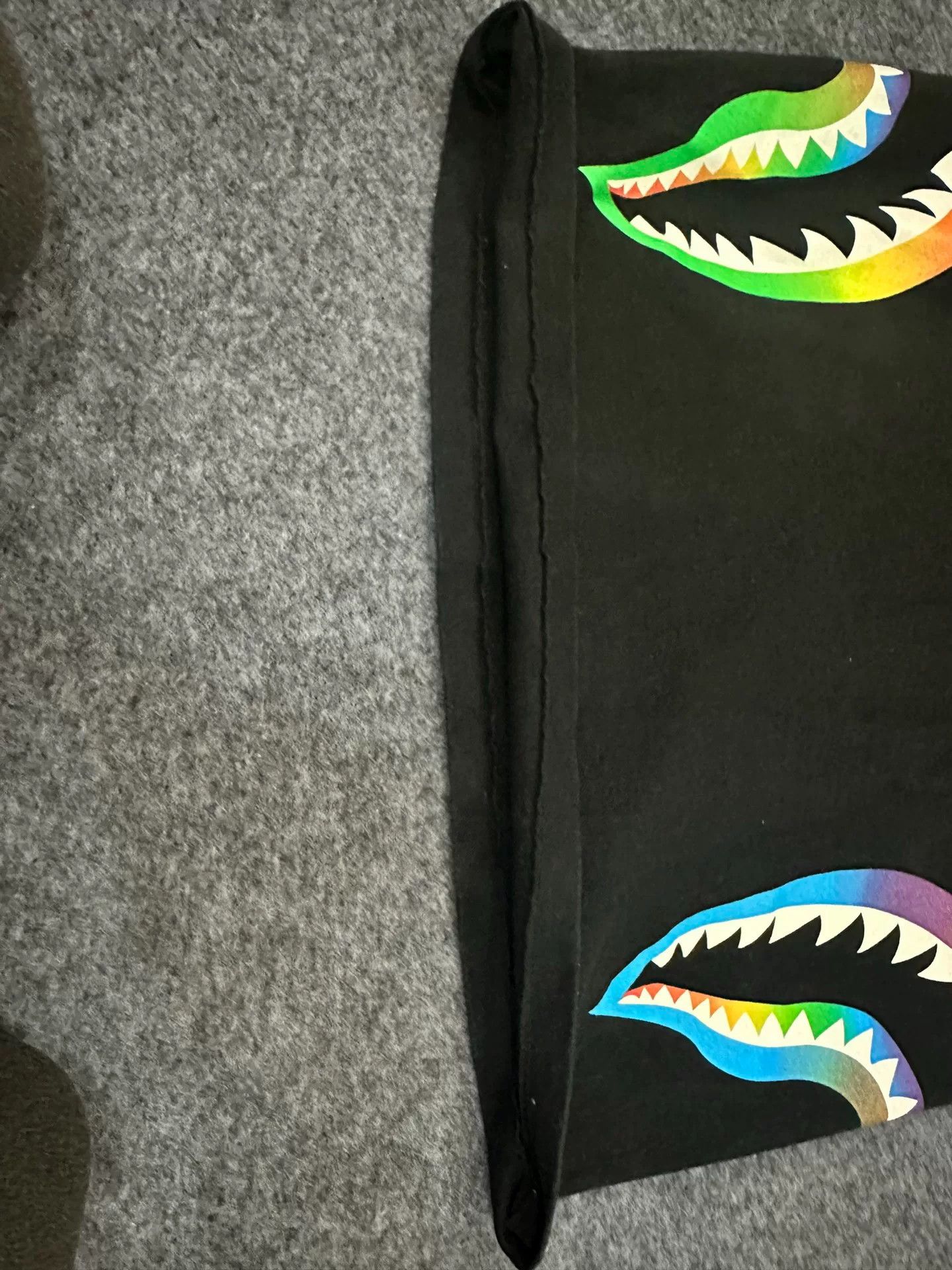 Bape Bape Rainbow Shark T-Shirt Size M Size US M / EU 48-50 / 2 - 9 Thumbnail