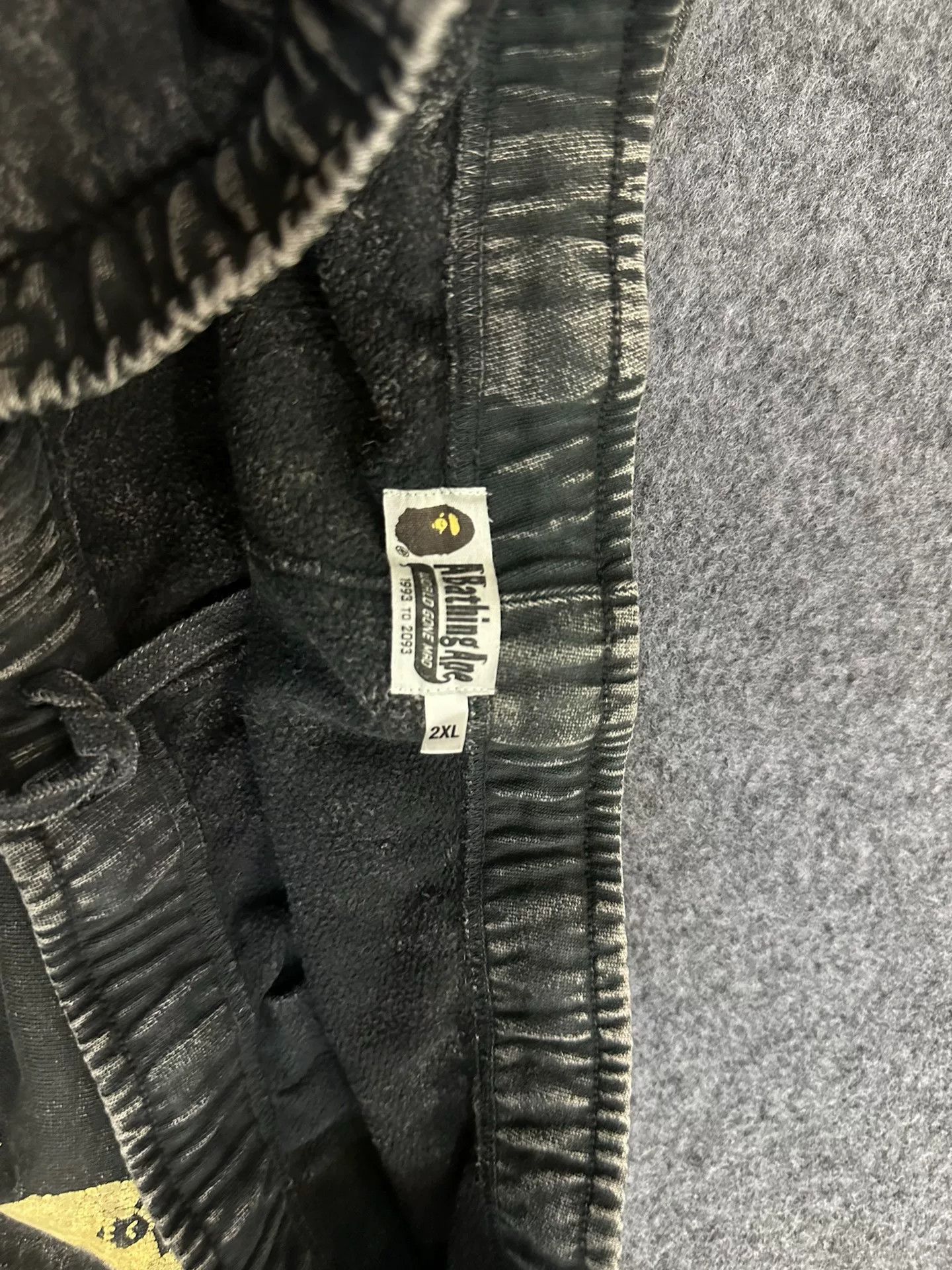 Bape BAPE Acid Wash Sweatpants Size 2XL Size US 38 / EU 54 - 5 Thumbnail