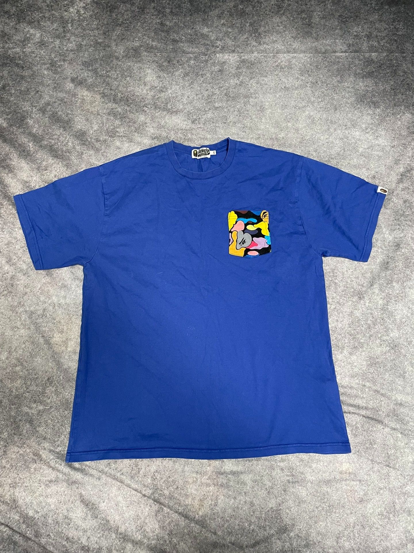 Bape A Bathing Ape Camo Pocket T-Shirt 2XL Size US XXL / EU 58 / 5 - 2 Thumbnail