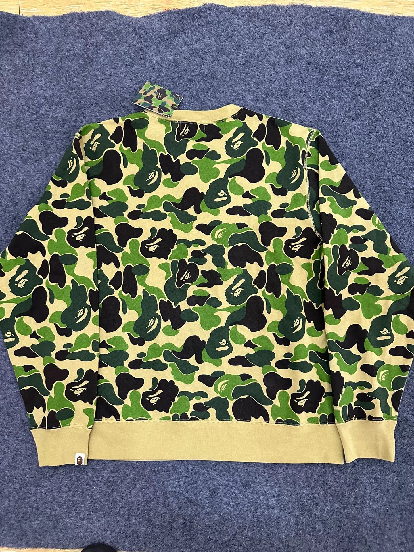 Bape A Bathing Ape Camo Ape Head Sweatshirt Size 2XL Size US XXL / EU 58 / 5 - 3 Thumbnail