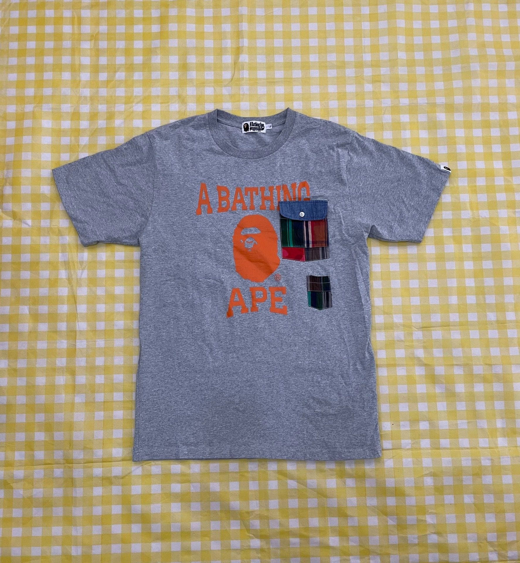 Bape A Bathing Ape Patch Pocket Logo T-Shirt Size L Size US L / EU 52-54 / 3 - 2 Thumbnail