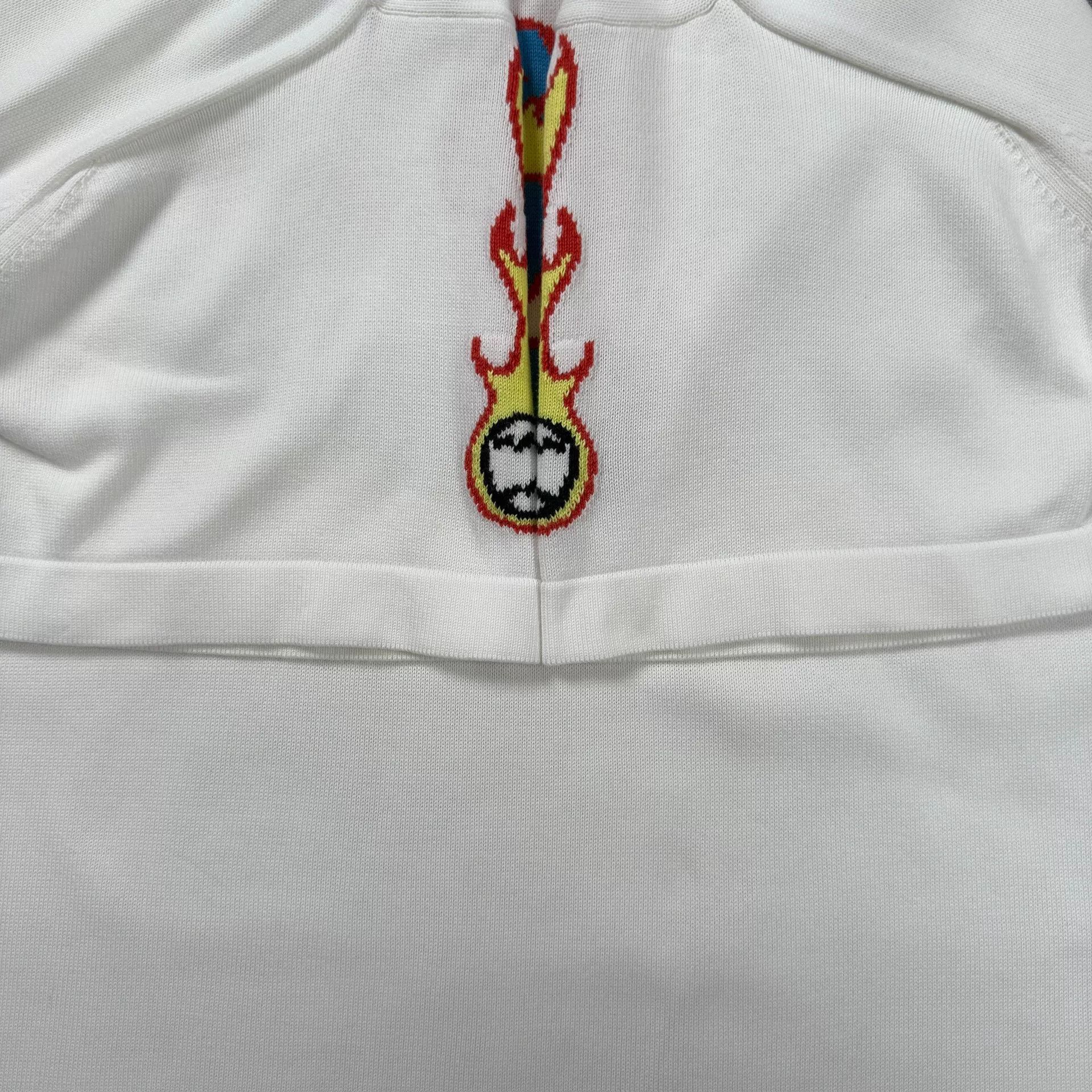 Louis Vuitton Louis Vuitton Flame Graphic Knit T-Shirt Size S Size US S / EU 44-46 / 1 - 4 Thumbnail