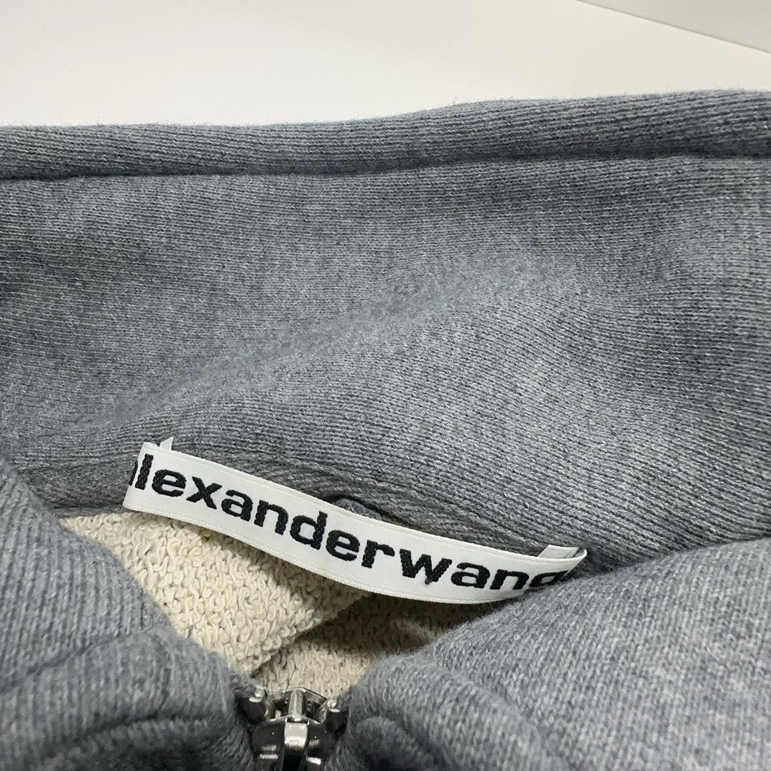 Alexander Wang Alexander Wang Logo Half-Zip Sweatshirt Size M Size M / US 6-8 / IT 42-44 - 5 Thumbnail
