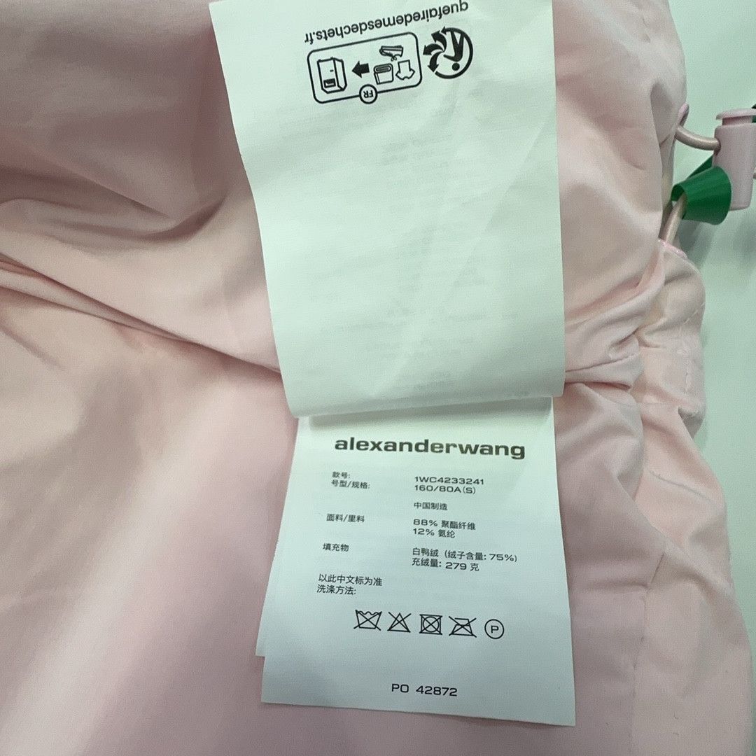 Alexander Wang Alexander Wang Pink Down Jacket Size S Size S / US 4 / IT 40 - 4 Thumbnail