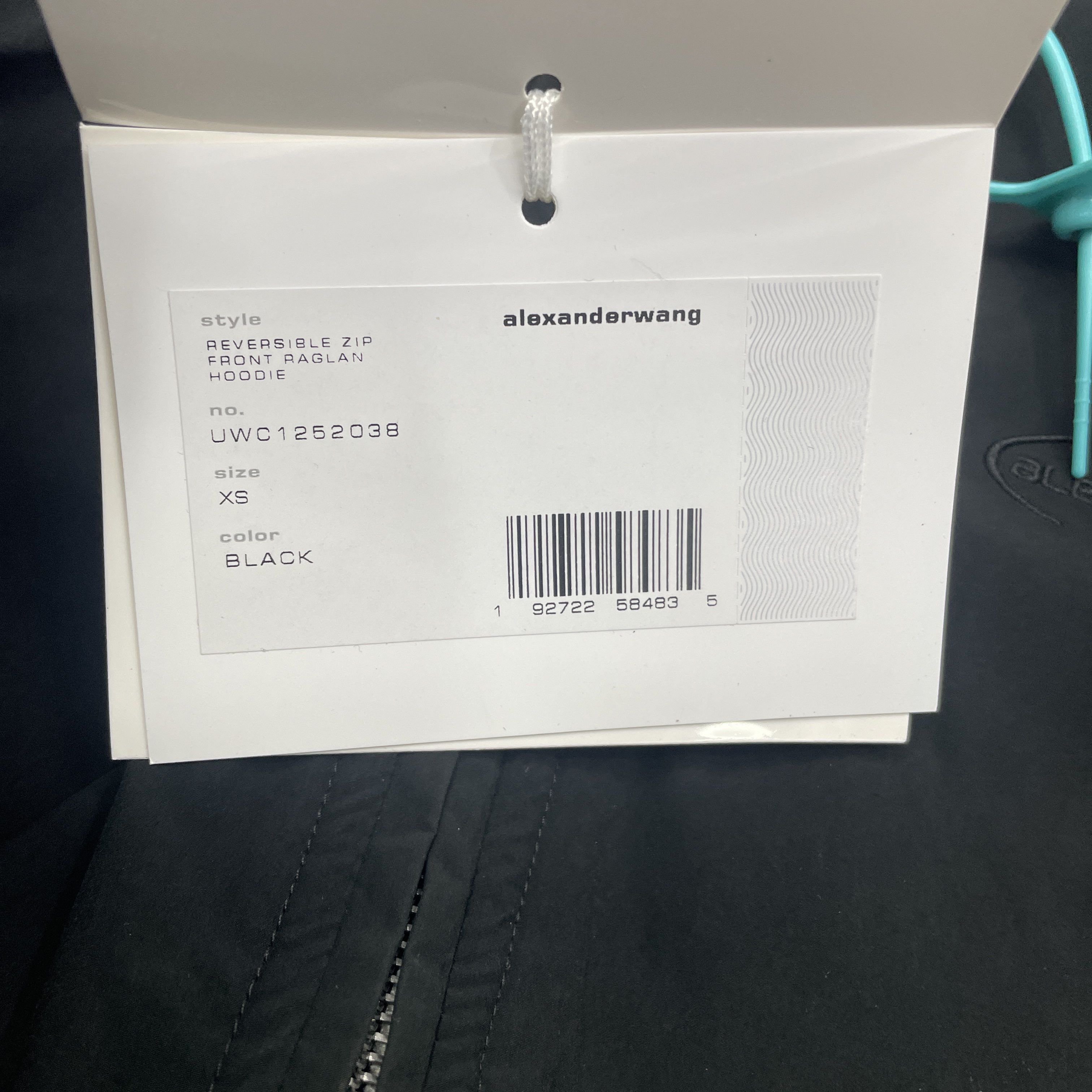 Alexander Wang Alexander Wang Reversible Raglan Hoodie Size XS Size US XS / EU 42 / 0 - 2 Thumbnail