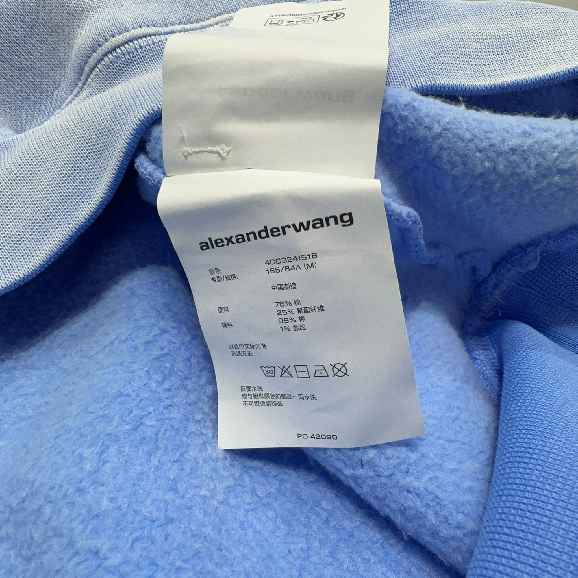 Alexander Wang Alexander Wang Logo Washed Sweatshirt Size M Size M / US 6-8 / IT 42-44 - 5 Thumbnail