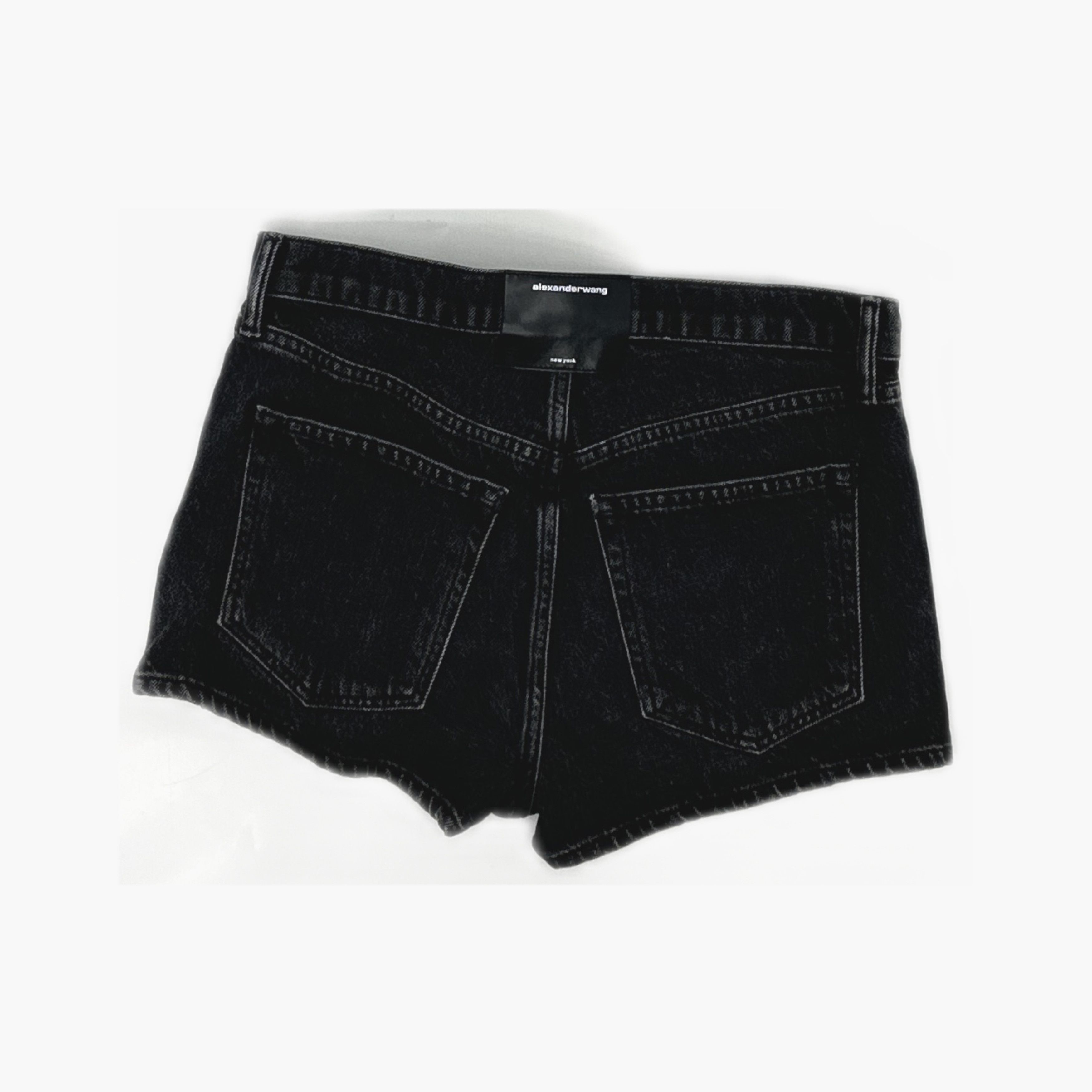Alexander Wang Alexander Wang Layered Denim Shorts Size 25 Size 25" / US 0 / IT 36 - 2 Thumbnail