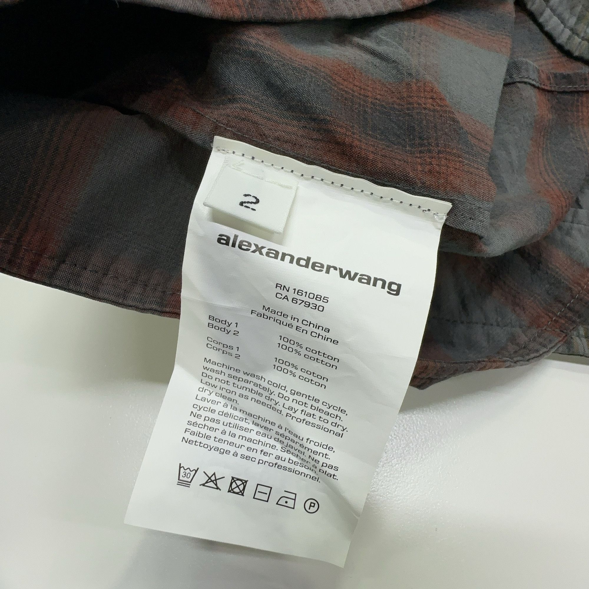 Alexander Wang Alexander Wang Plaid Mini Skirt Size 2 Size 26" / US 2 / IT 38 - 3 Thumbnail