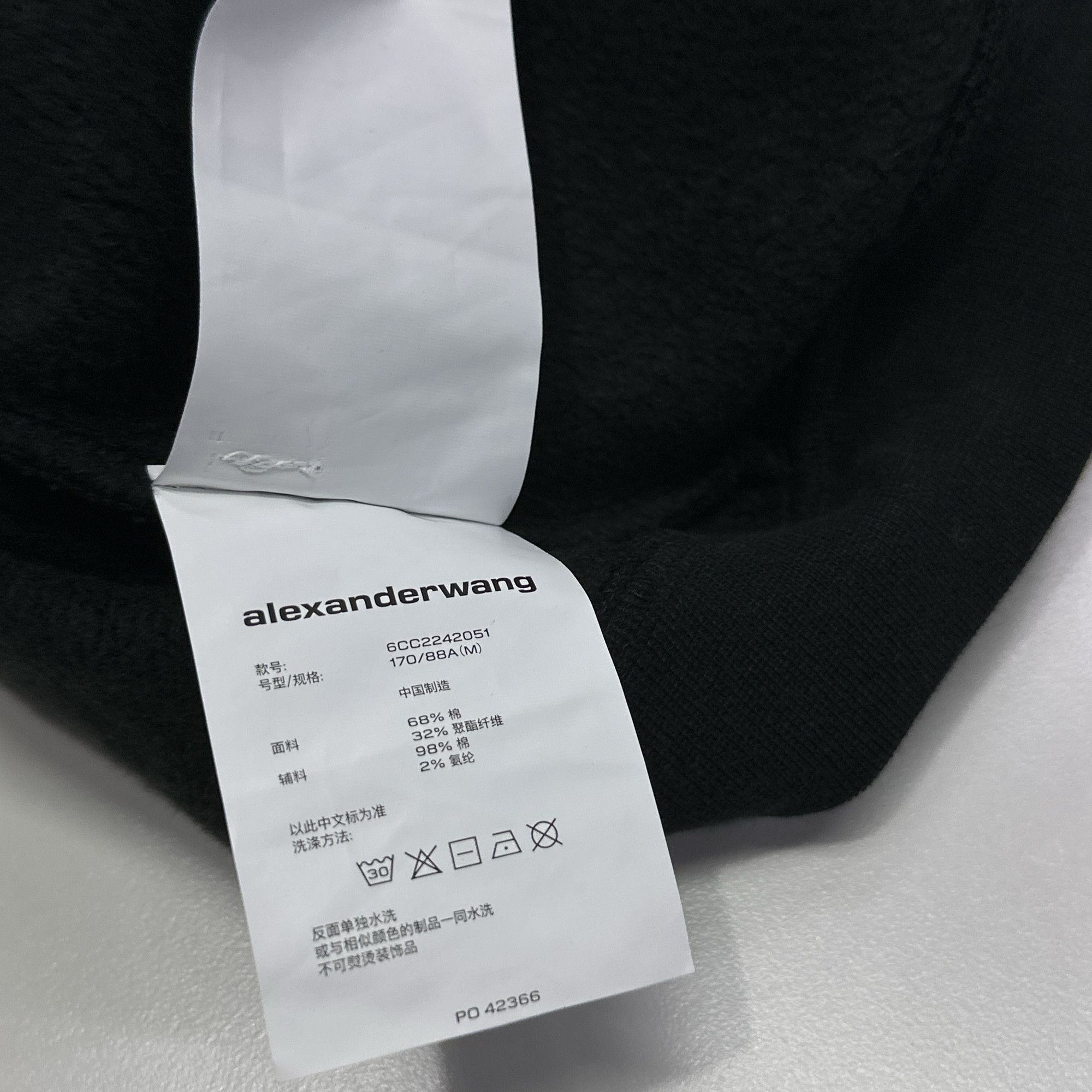Alexander Wang Alexander Wang Matte Star Logo Zip-Up Hoodie Size M Size US M / EU 48-50 / 2 - 6 Thumbnail