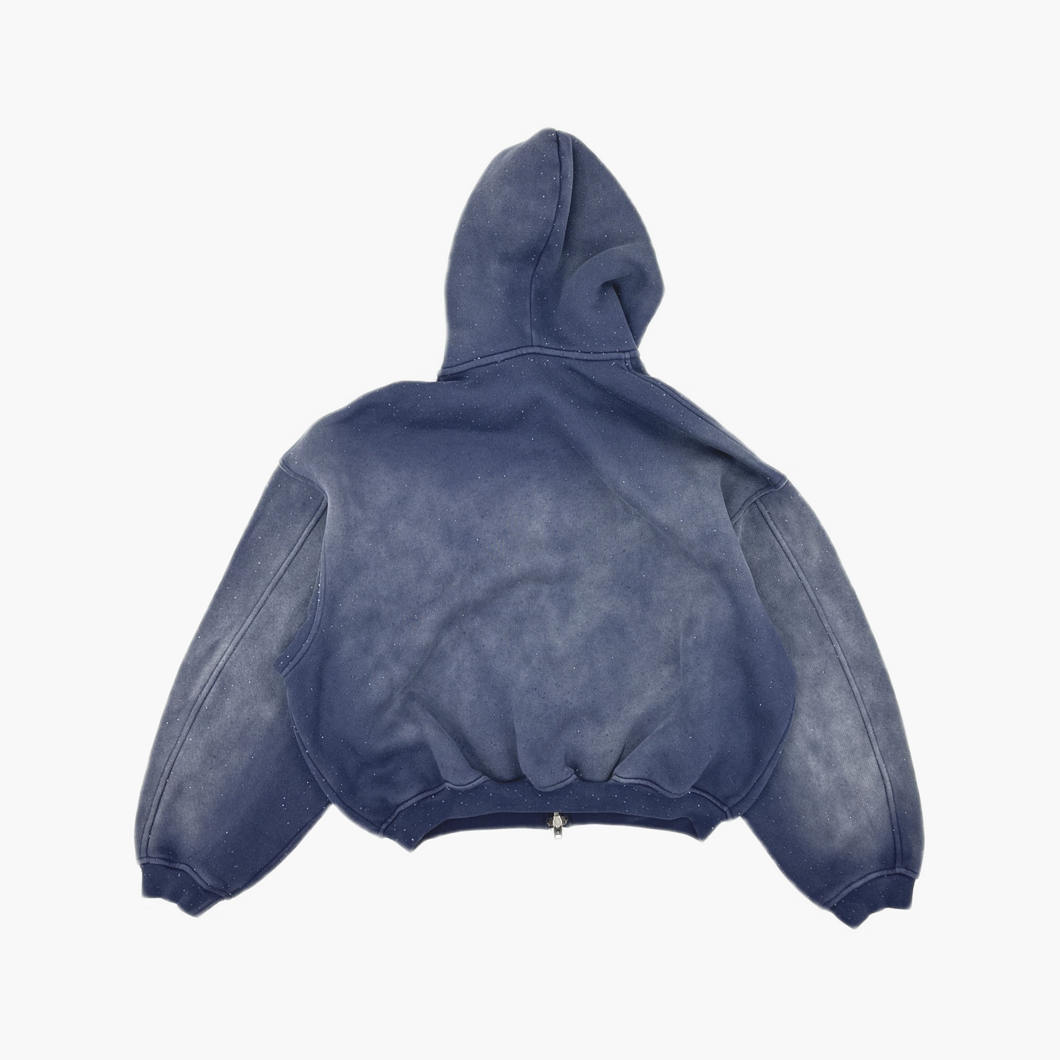 Alexander Wang Alexander Wang Rhinestone Zip Up Hoodie Size XS Size US XS / EU 42 / 0 - 2 Thumbnail
