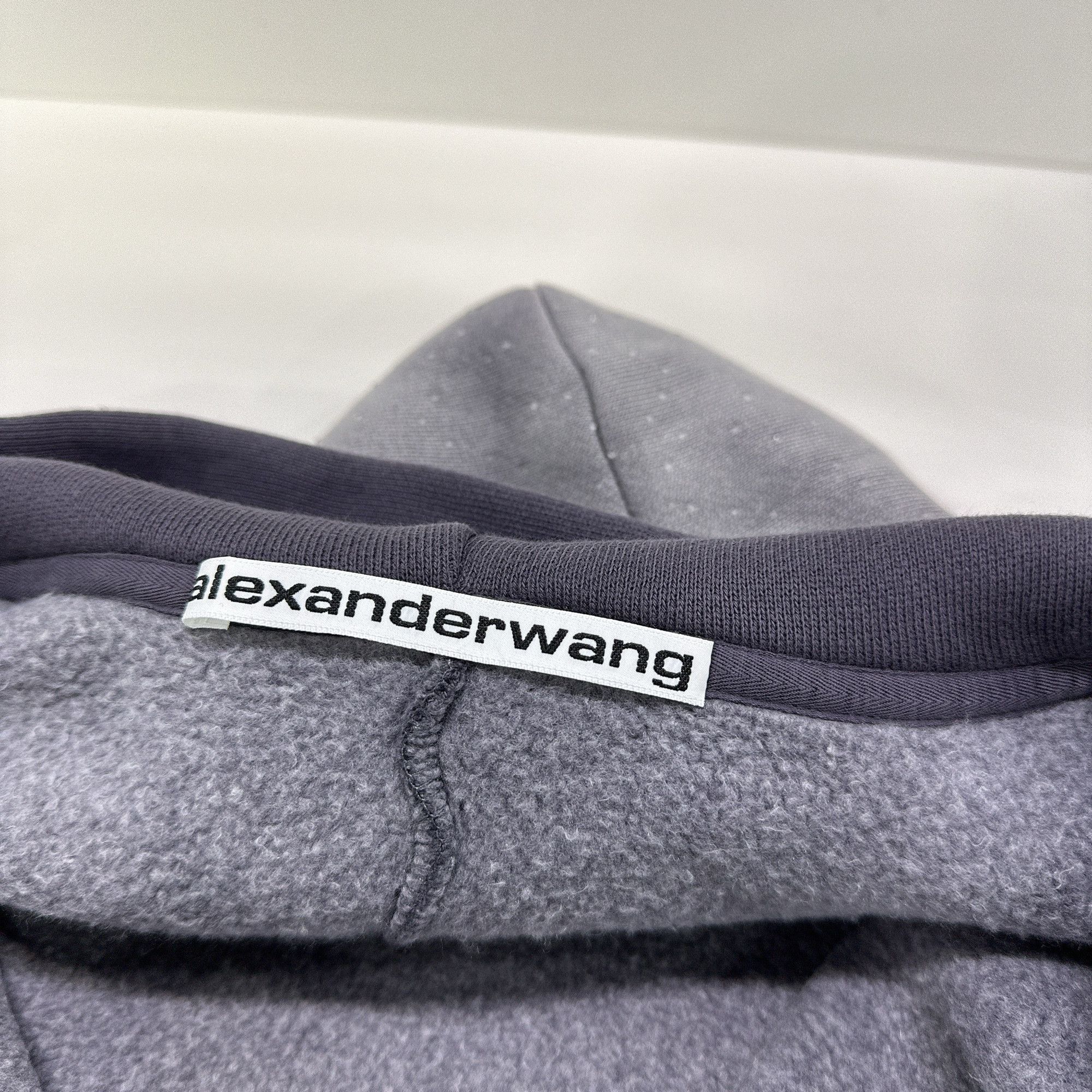 Alexander Wang Alexander Wang Rhinestone Zip Up Hoodie Size XXS Size US XXS / EU 40 - 3 Thumbnail