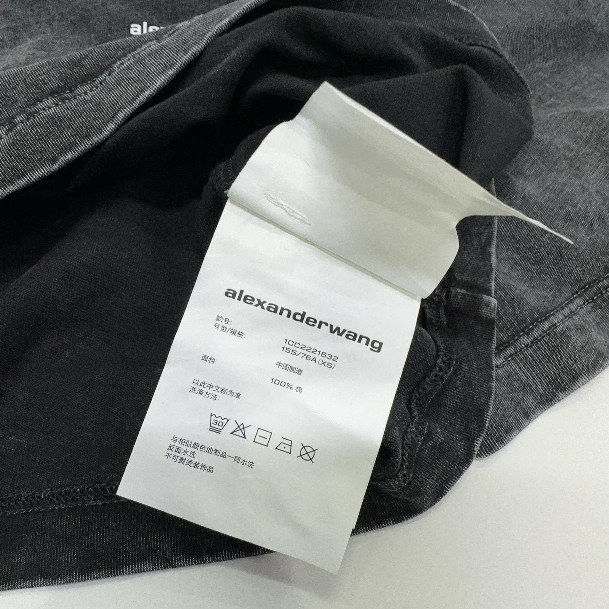 Alexander Wang Alexander Wang Logo Crop Top Size XS Size XS / US 0-2 / IT 36-38 - 3 Thumbnail