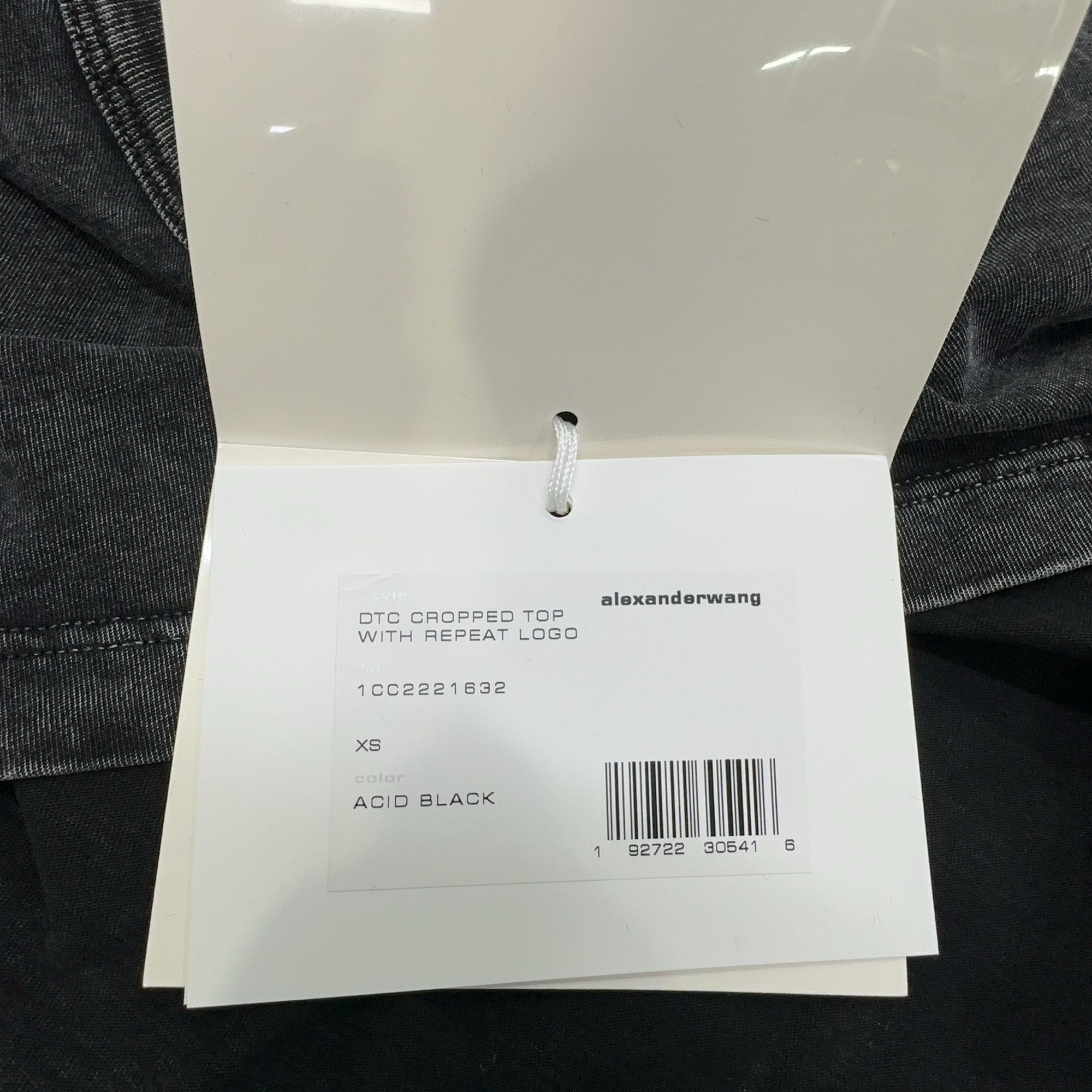Alexander Wang Alexander Wang Logo Crop Top Size XS Size XS / US 0-2 / IT 36-38 - 6 Thumbnail