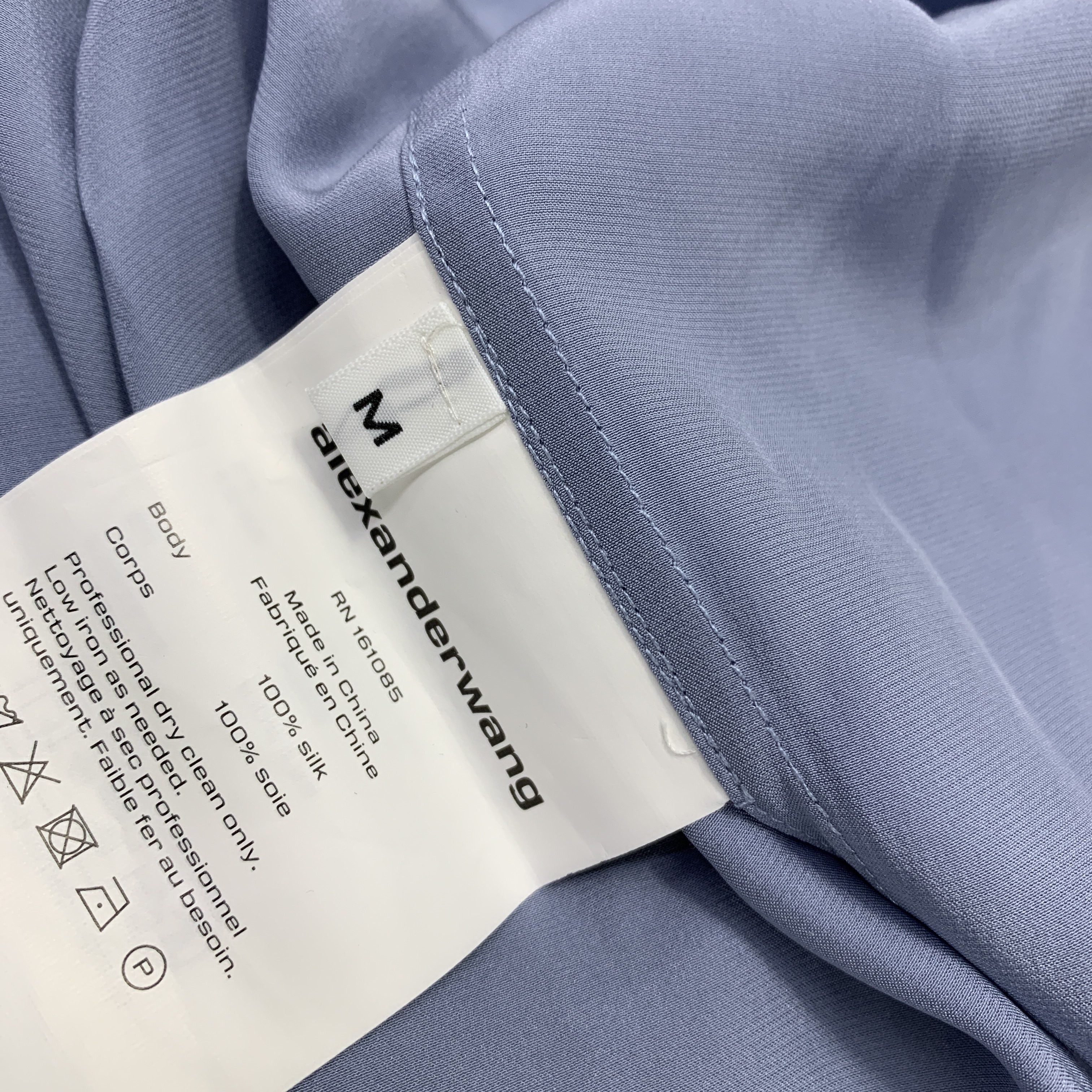 Alexander Wang Alexander Wang Silk Button Up Shirt Size M Size M / US 6-8 / IT 42-44 - 2 Thumbnail