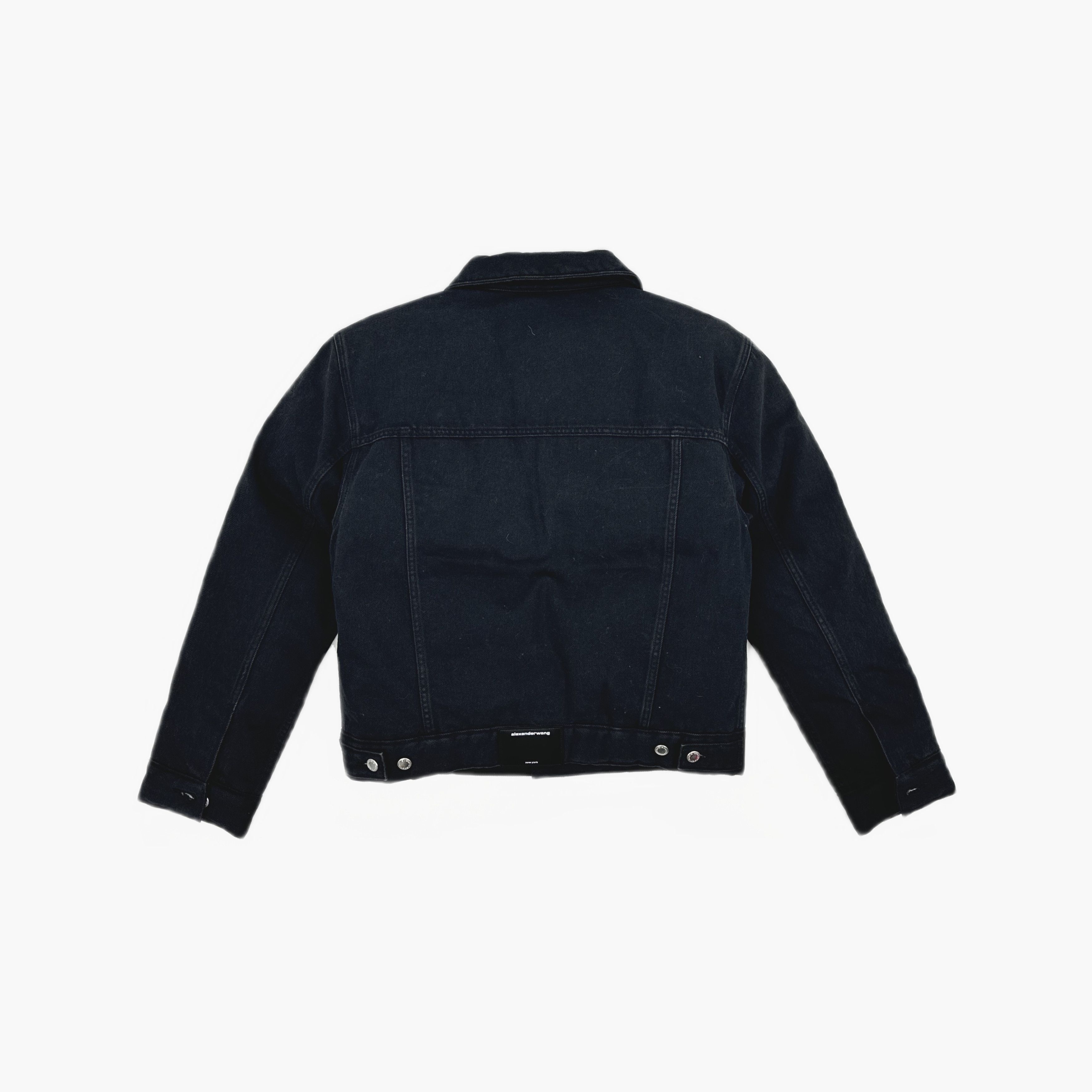 Alexander Wang Alexander Wang Padded Denim Trucker Jacket Size S Size US S / EU 44-46 / 1 - 2 Thumbnail