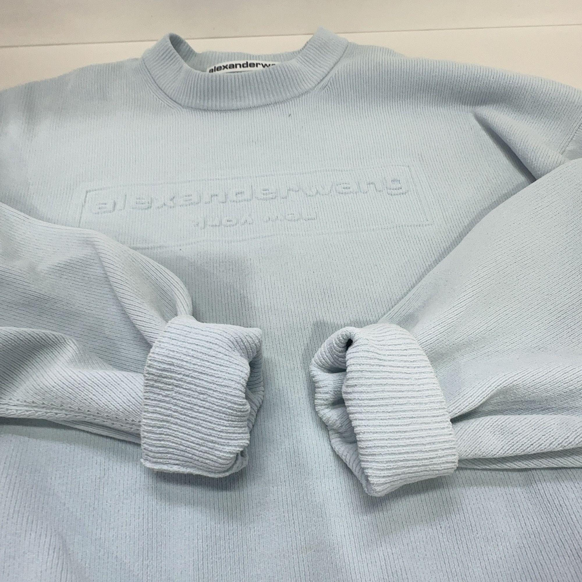 Alexander Wang Alexander Wang Logo Knit Sweater Size S Size US S / EU 44-46 / 1 - 7 Thumbnail