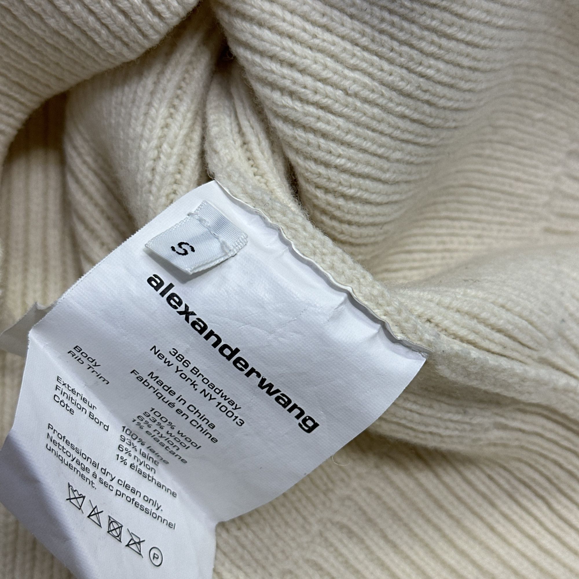 Alexander Wang Alexander Wang Logo Knit Crewneck Sweater Size S Size US S / EU 44-46 / 1 - 4 Thumbnail