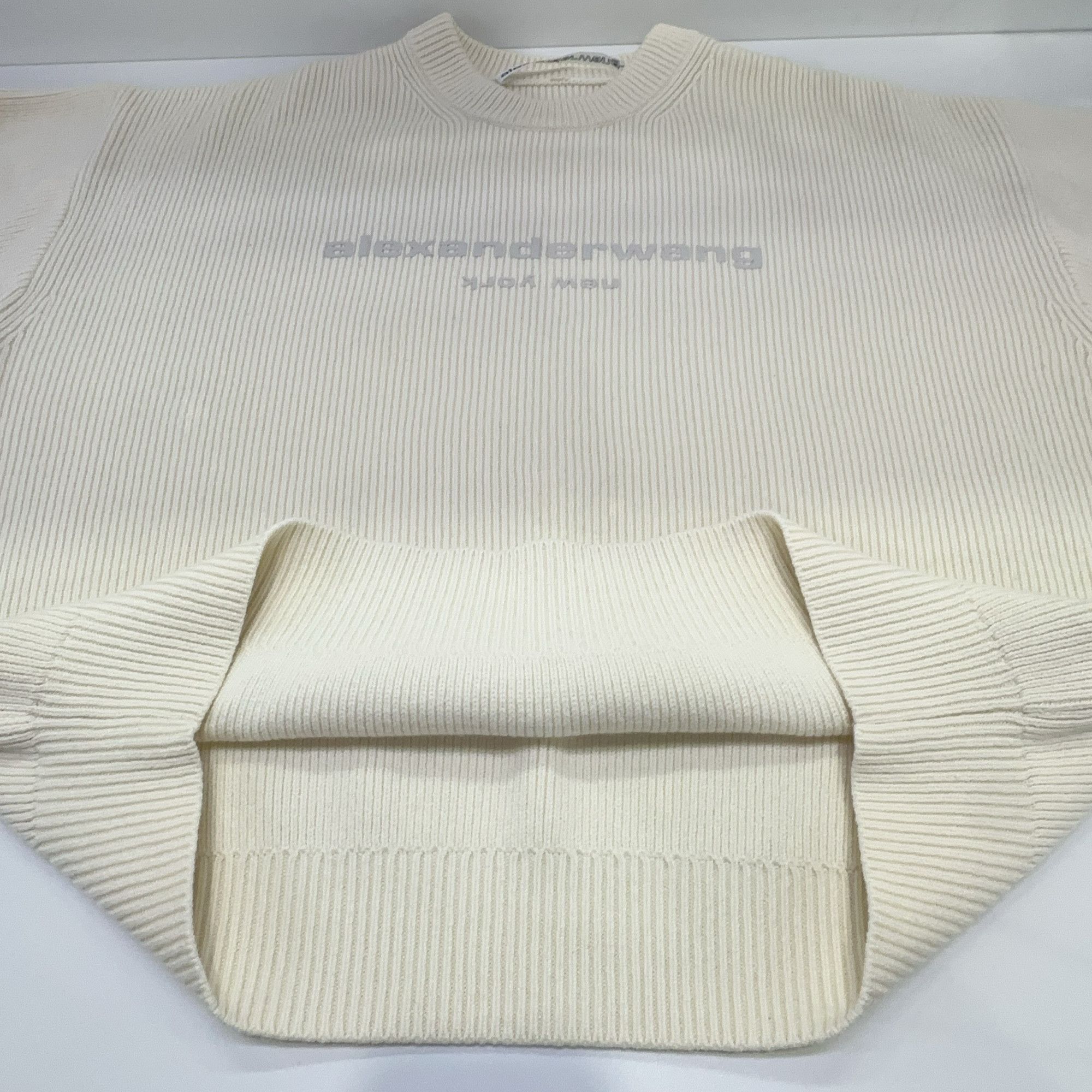Alexander Wang Alexander Wang Logo Knit Crewneck Sweater Size S Size US S / EU 44-46 / 1 - 8 Thumbnail