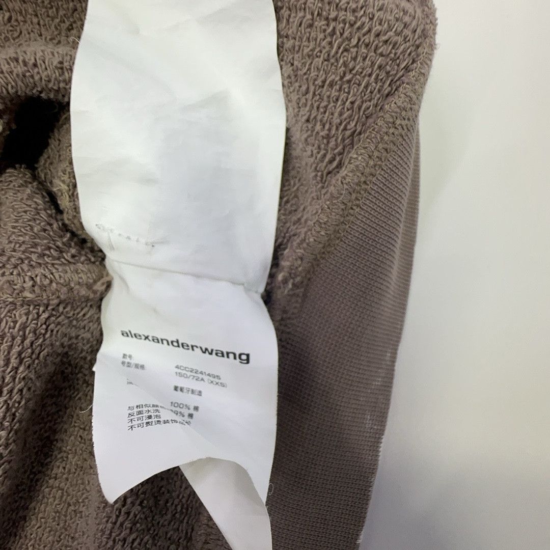 Alexander Wang Alexander Wang Logo Zip-Up Hoodie XXS Size XXS / US 00 / IT 34 - 3 Thumbnail