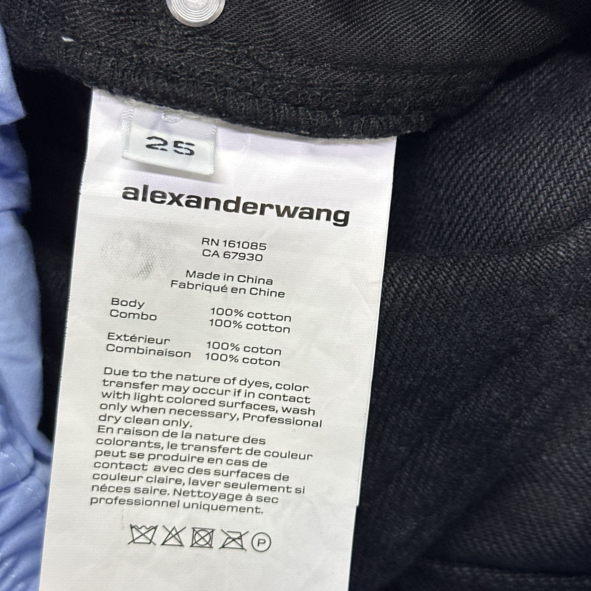 Alexander Wang Alexander Wang Layered Waist Jeans Size 25 Size 25" / US 0 / IT 36 - 4 Thumbnail