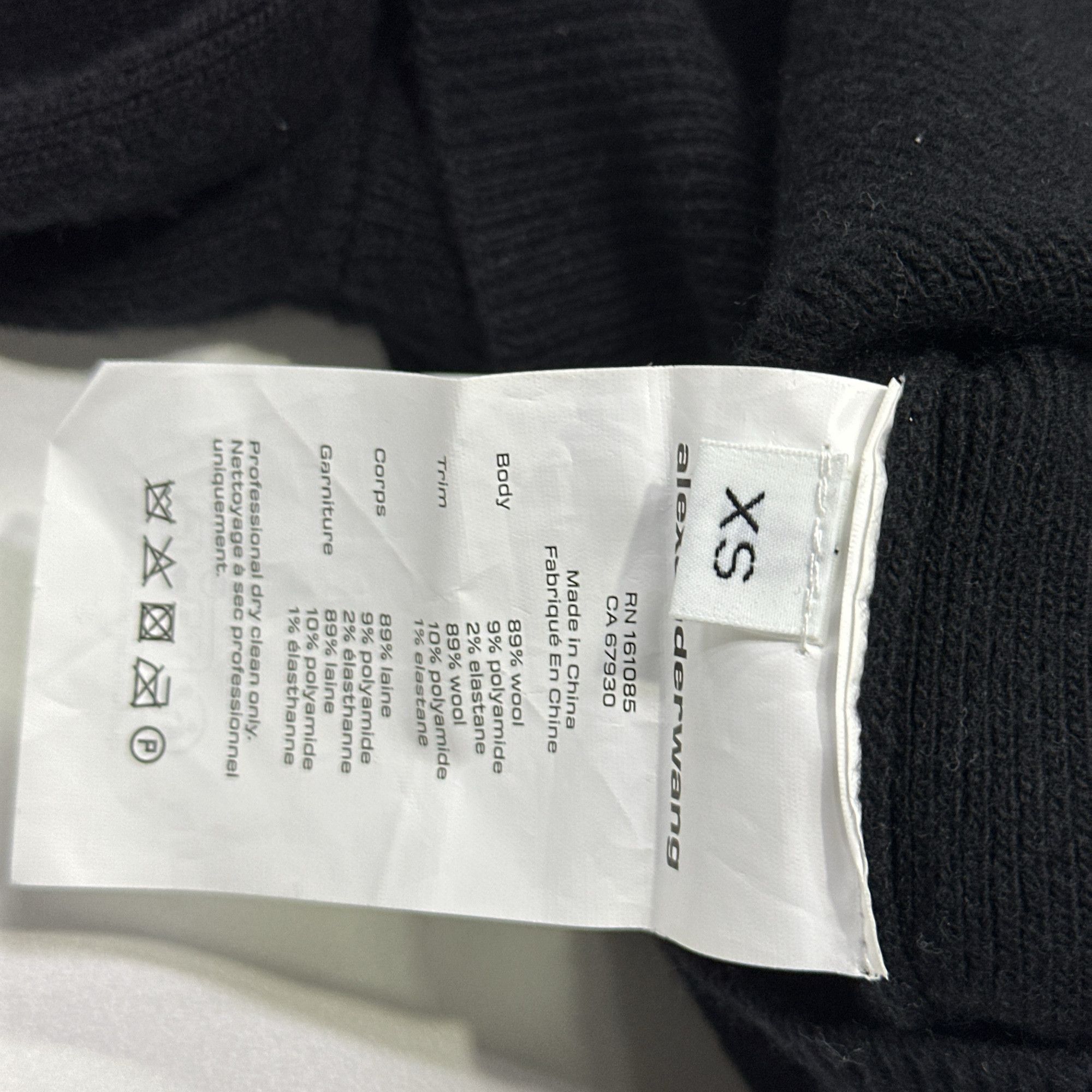 Alexander Wang Alexander Wang Logo Knit Cardigan Size XS Size XS / US 0-2 / IT 36-38 - 4 Thumbnail