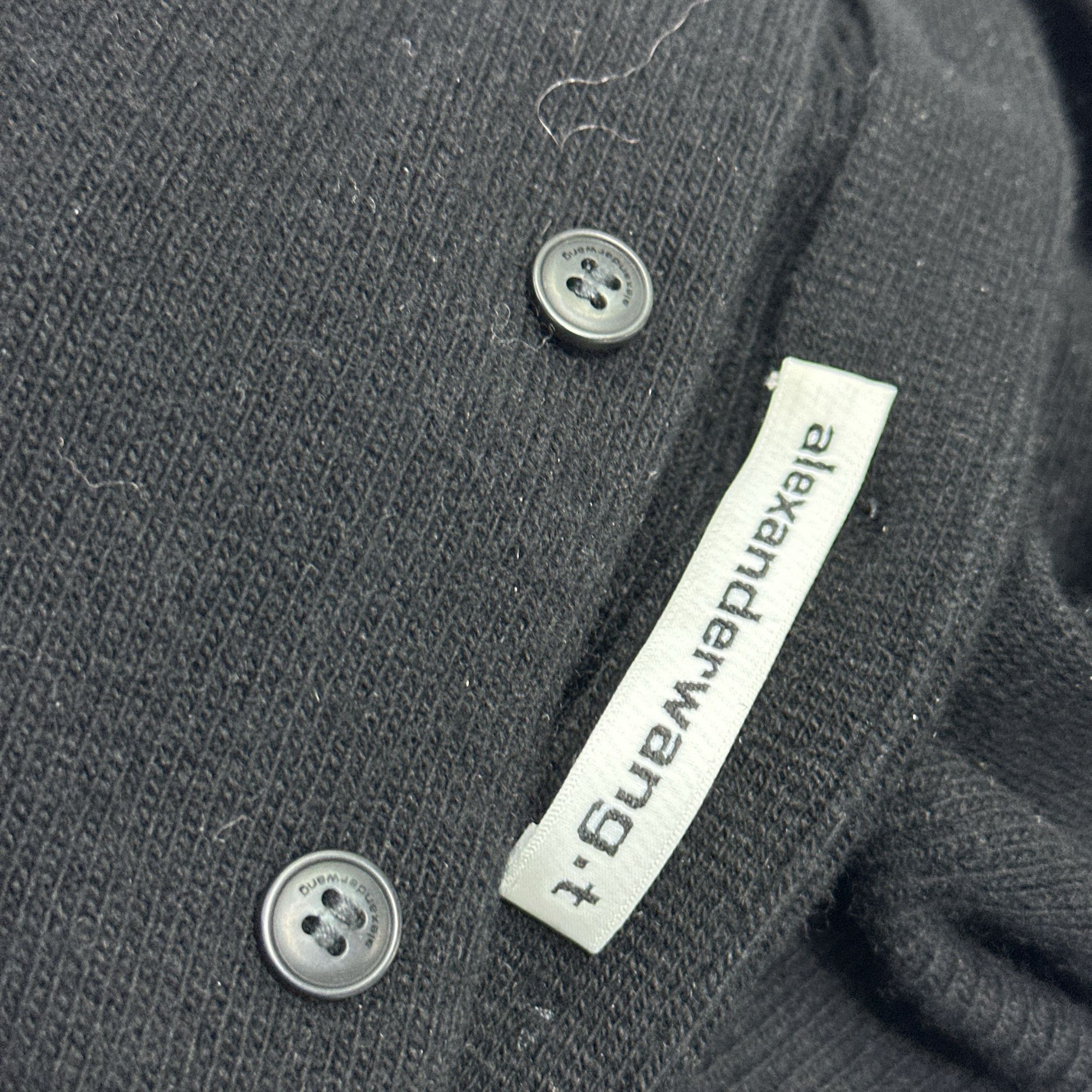 Alexander Wang Alexander Wang Logo Knit Cardigan Size XS Size XS / US 0-2 / IT 36-38 - 5 Thumbnail