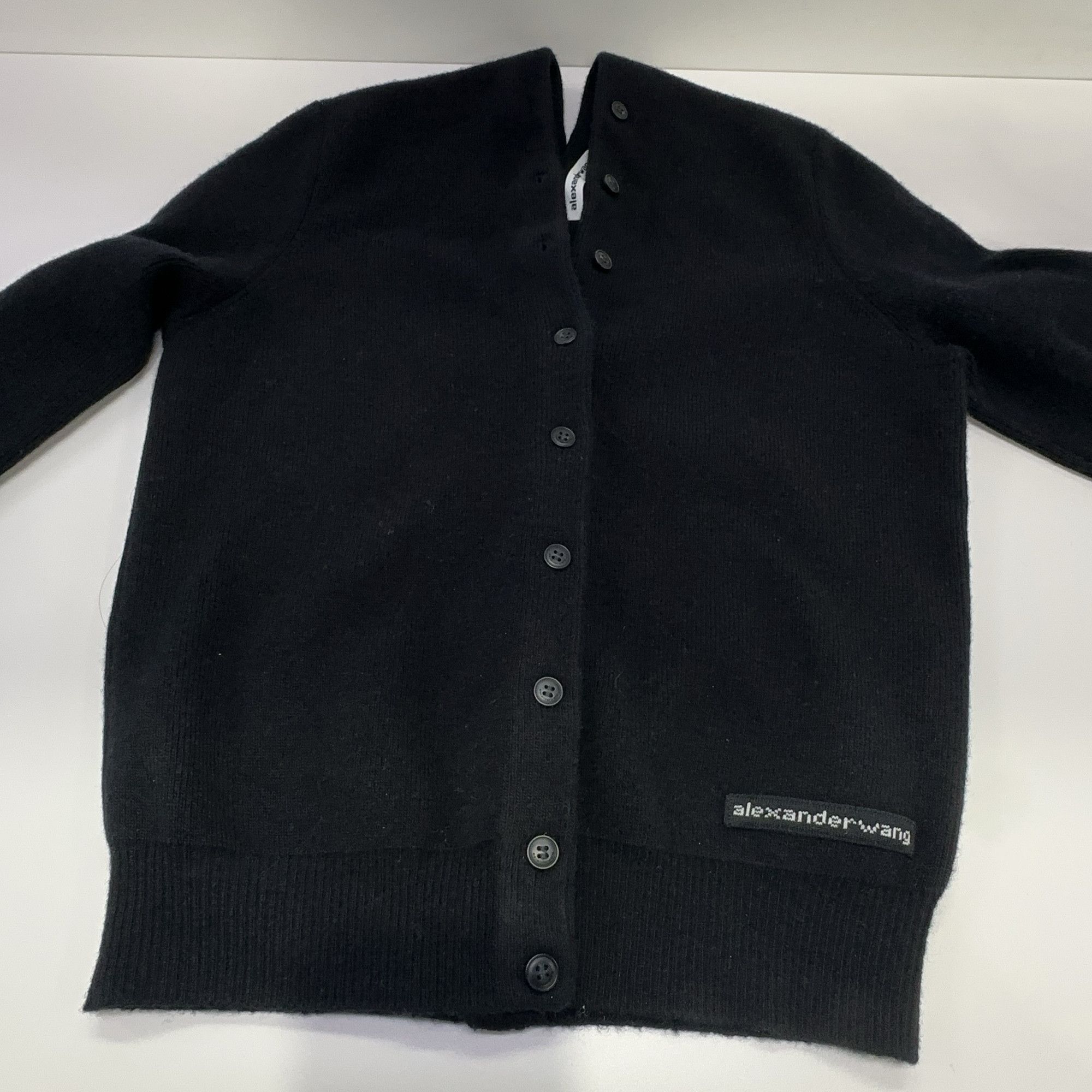 Alexander Wang Alexander Wang Logo Knit Cardigan Size XS Size XS / US 0-2 / IT 36-38 - 7 Thumbnail