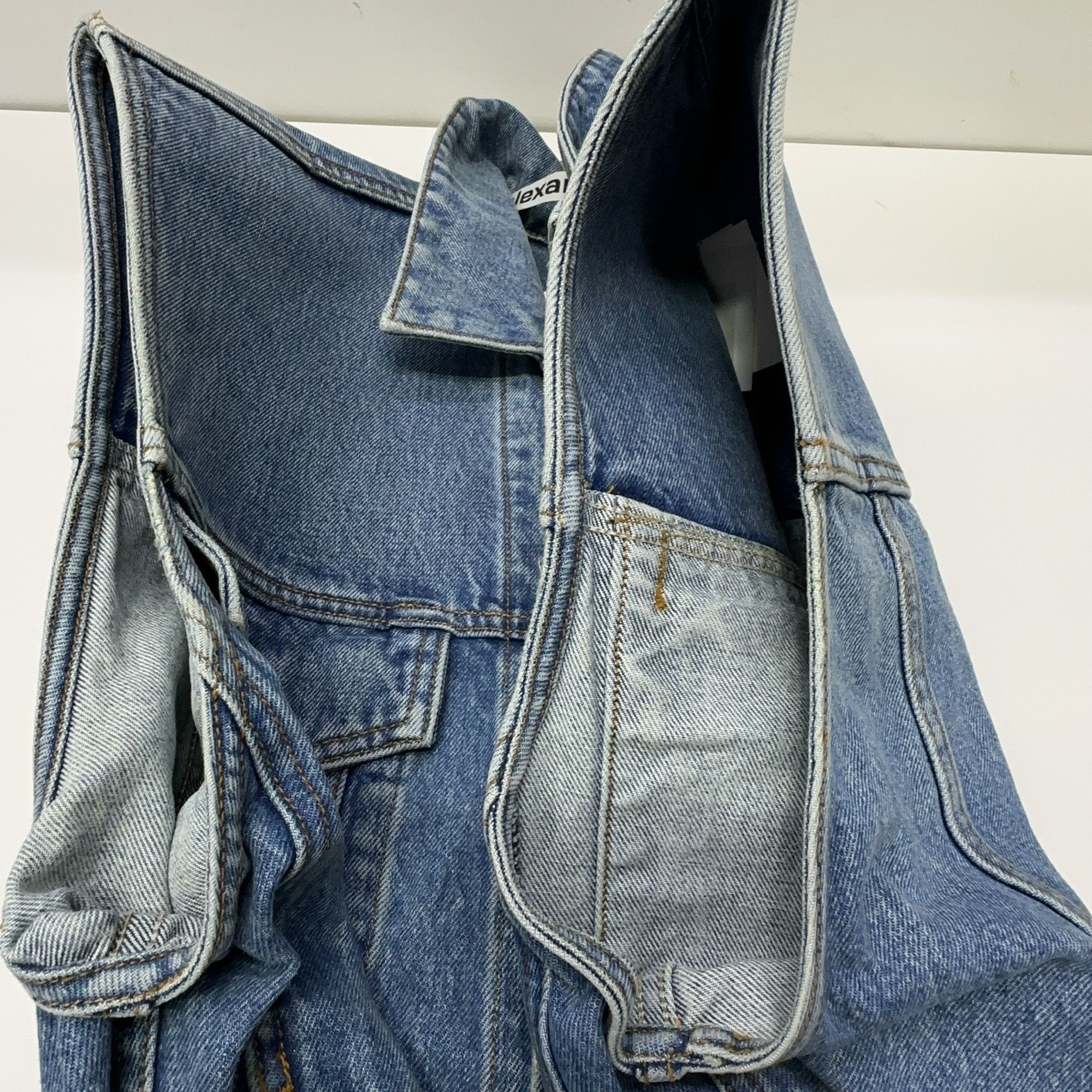 Alexander Wang Alexander Wang Denim Vest Size XS Size XS / US 0-2 / IT 36-38 - 9 Thumbnail