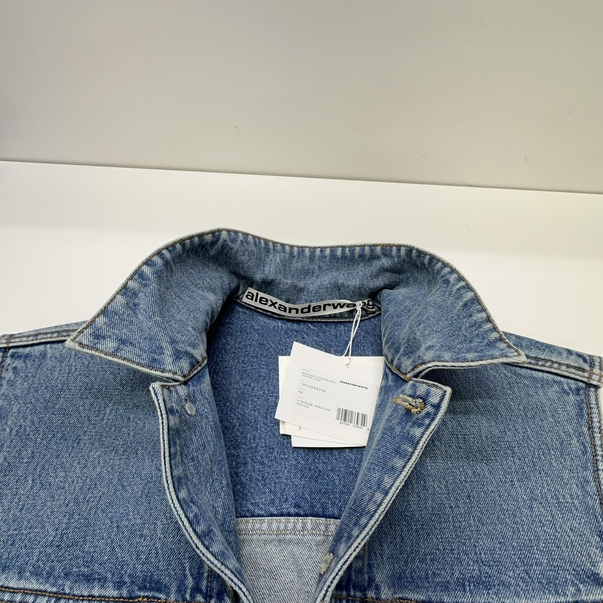 Alexander Wang Alexander Wang Denim Vest Size XS Size XS / US 0-2 / IT 36-38 - 6 Thumbnail