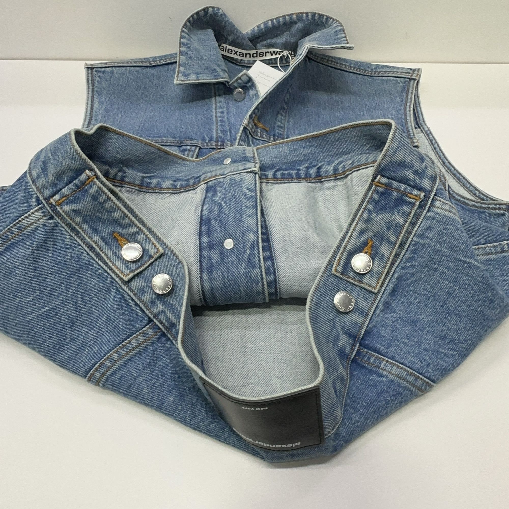 Alexander Wang Alexander Wang Denim Vest Size XS Size XS / US 0-2 / IT 36-38 - 8 Thumbnail
