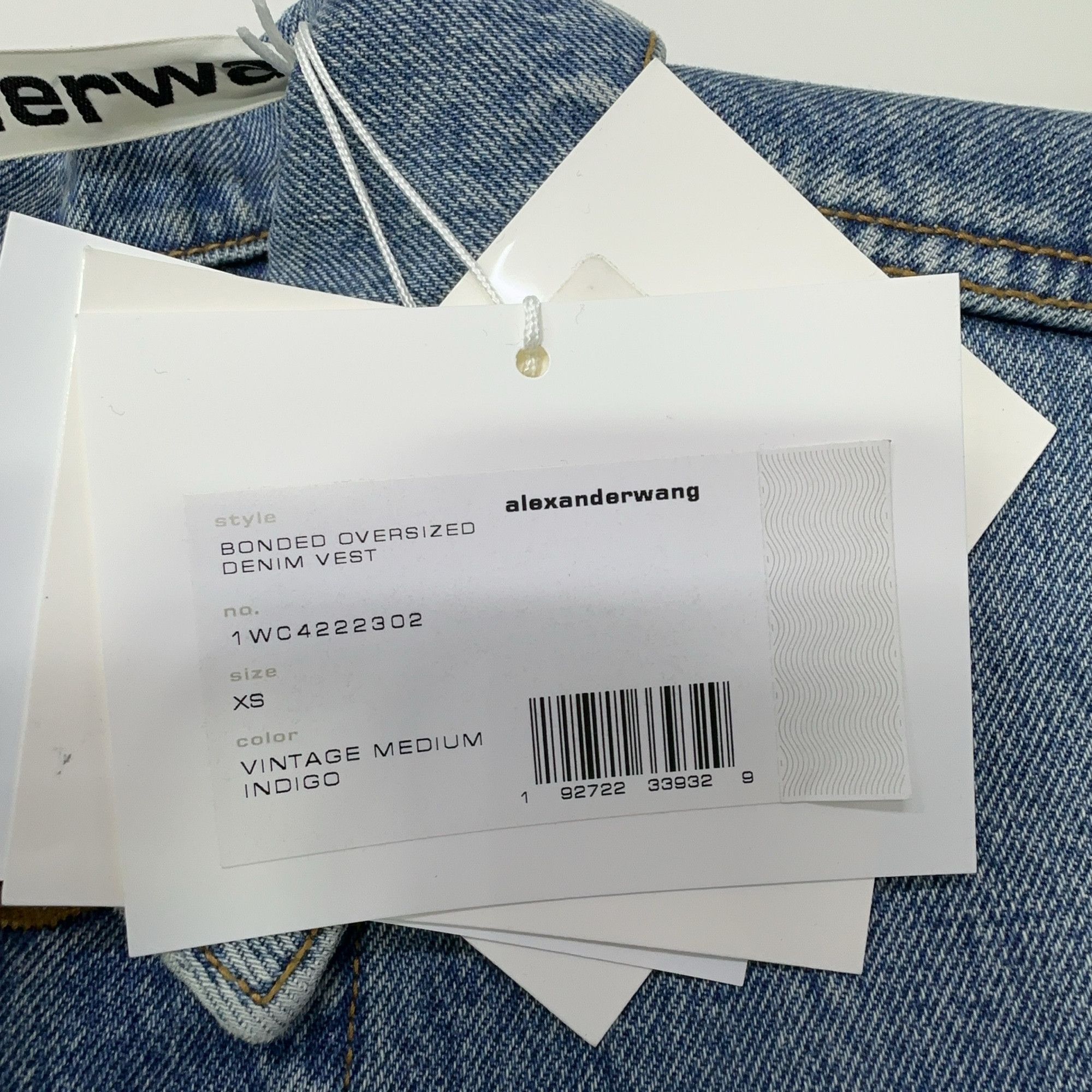 Alexander Wang Alexander Wang Denim Vest Size XS Size XS / US 0-2 / IT 36-38 - 4 Thumbnail