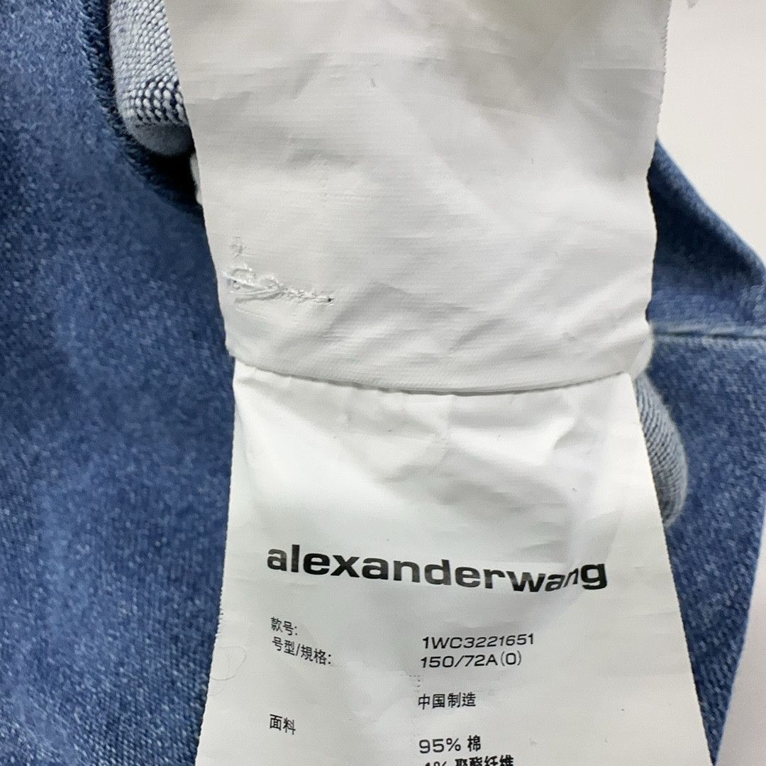 Alexander Wang Alexander Wang Blue Denim Jacket Size 0 Size XS / US 0-2 / IT 36-38 - 4 Thumbnail