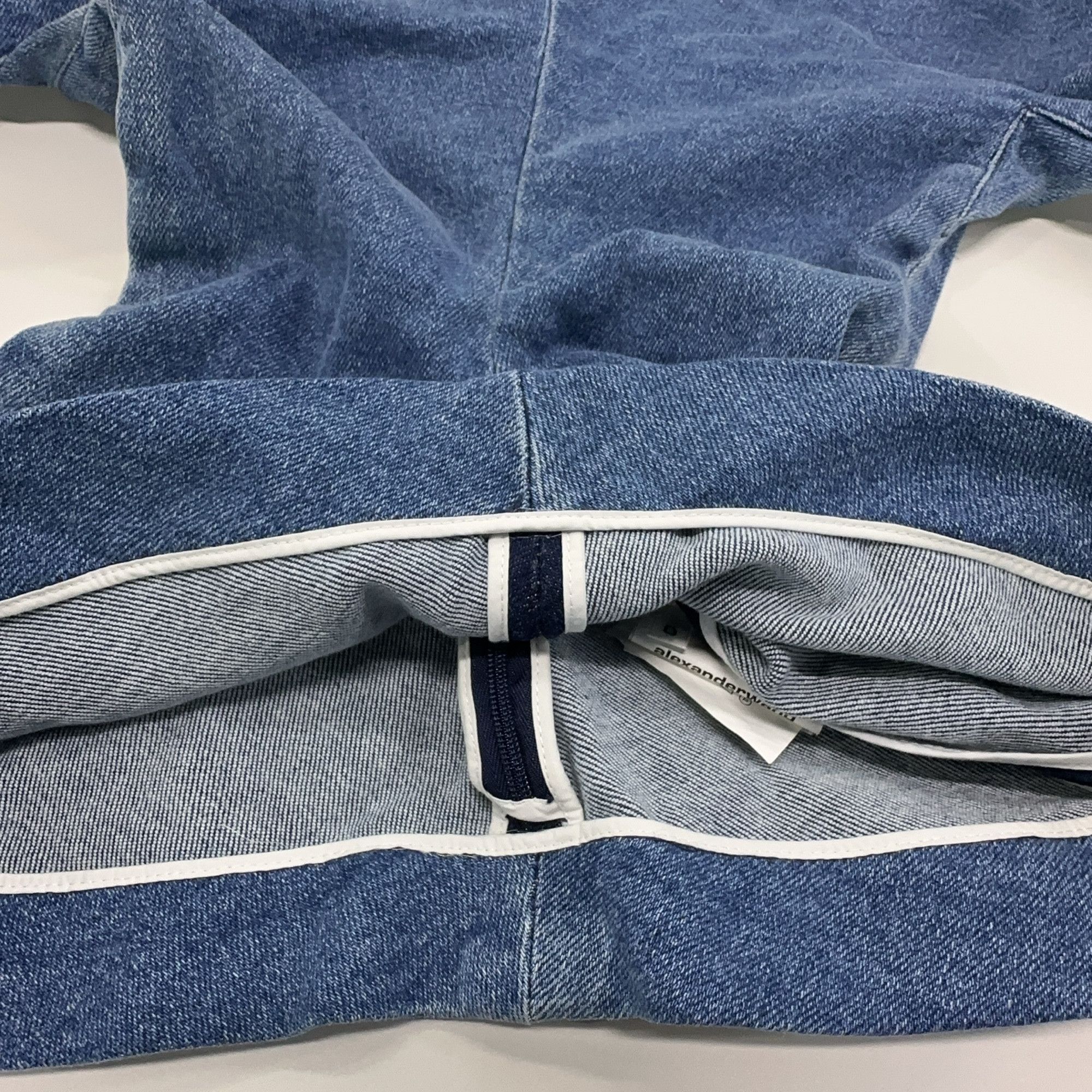 Alexander Wang Alexander Wang Blue Denim Jacket Size 0 Size XS / US 0-2 / IT 36-38 - 7 Thumbnail