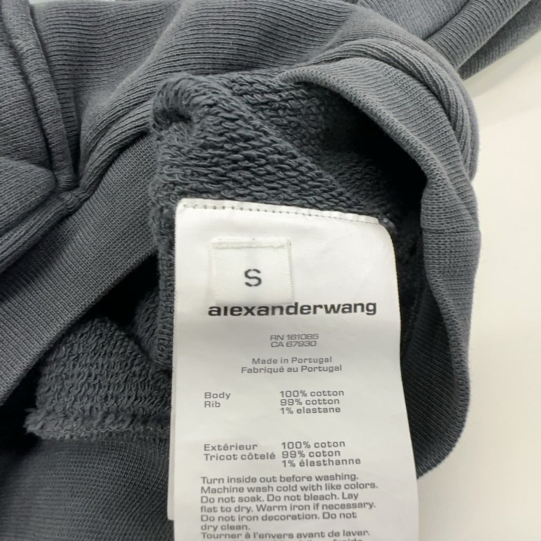 Alexander Wang Alexander Wang Logo Zip-Up Hoodie Size S Size US S / EU 44-46 / 1 - 3 Thumbnail