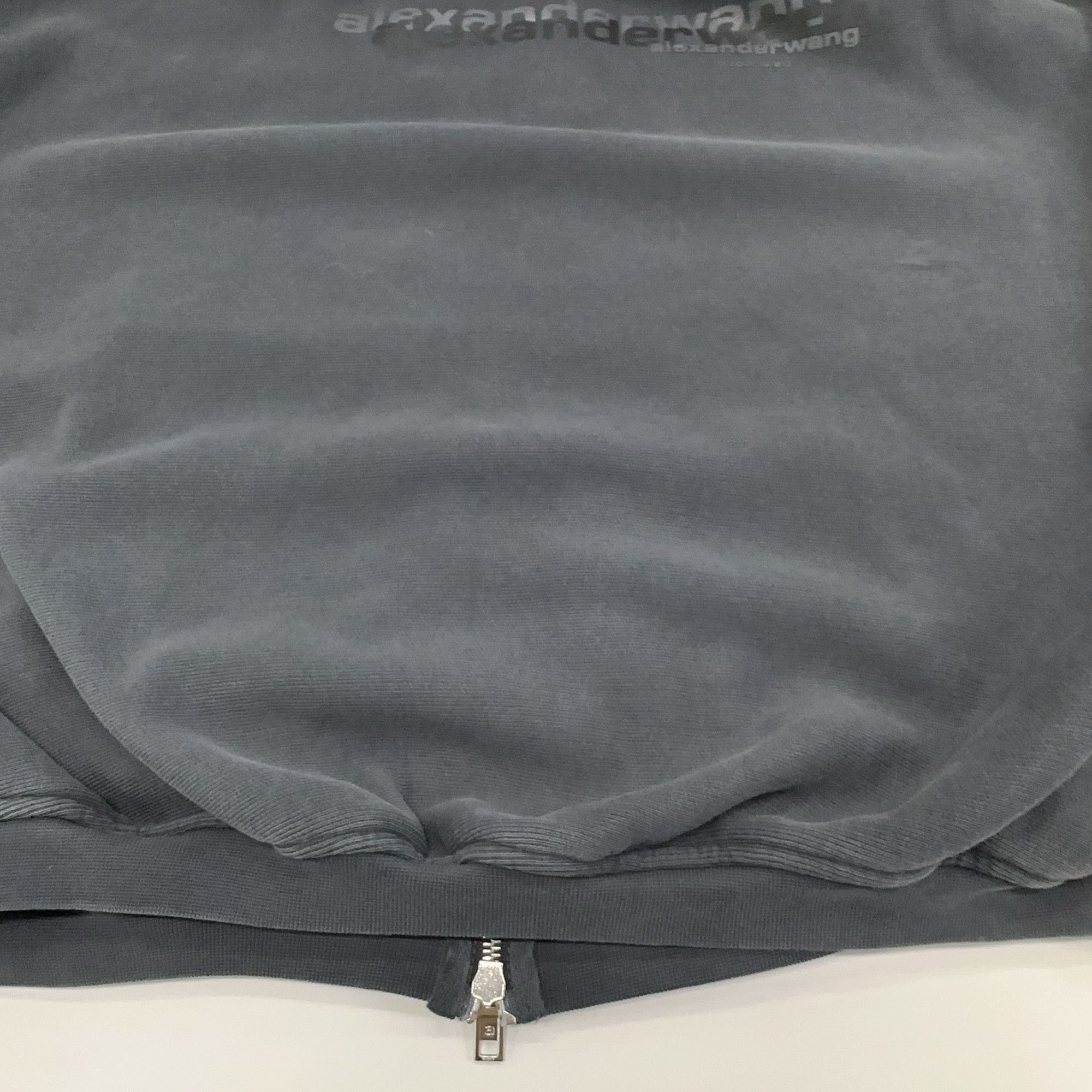 Alexander Wang Alexander Wang Logo Zip-Up Hoodie Size S Size US S / EU 44-46 / 1 - 14 Thumbnail