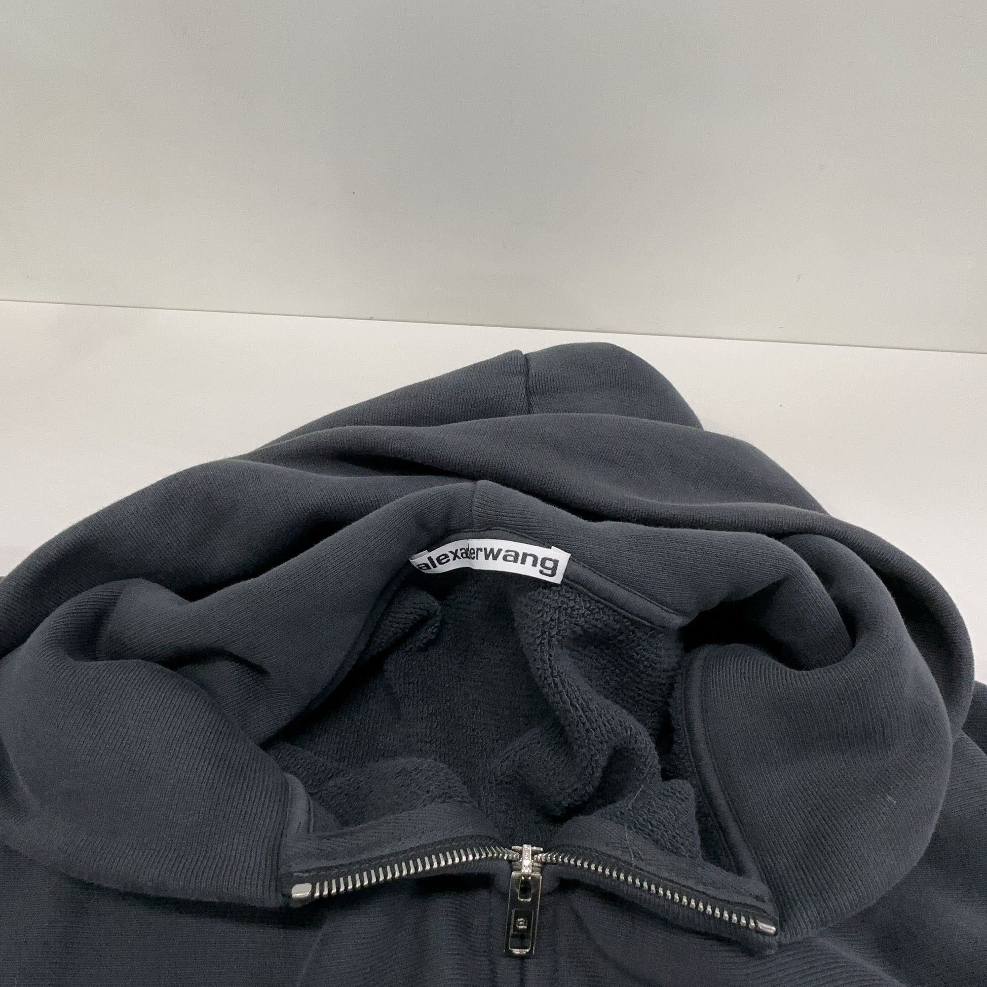 Alexander Wang Alexander Wang Logo Zip-Up Hoodie Size S Size US S / EU 44-46 / 1 - 7 Thumbnail