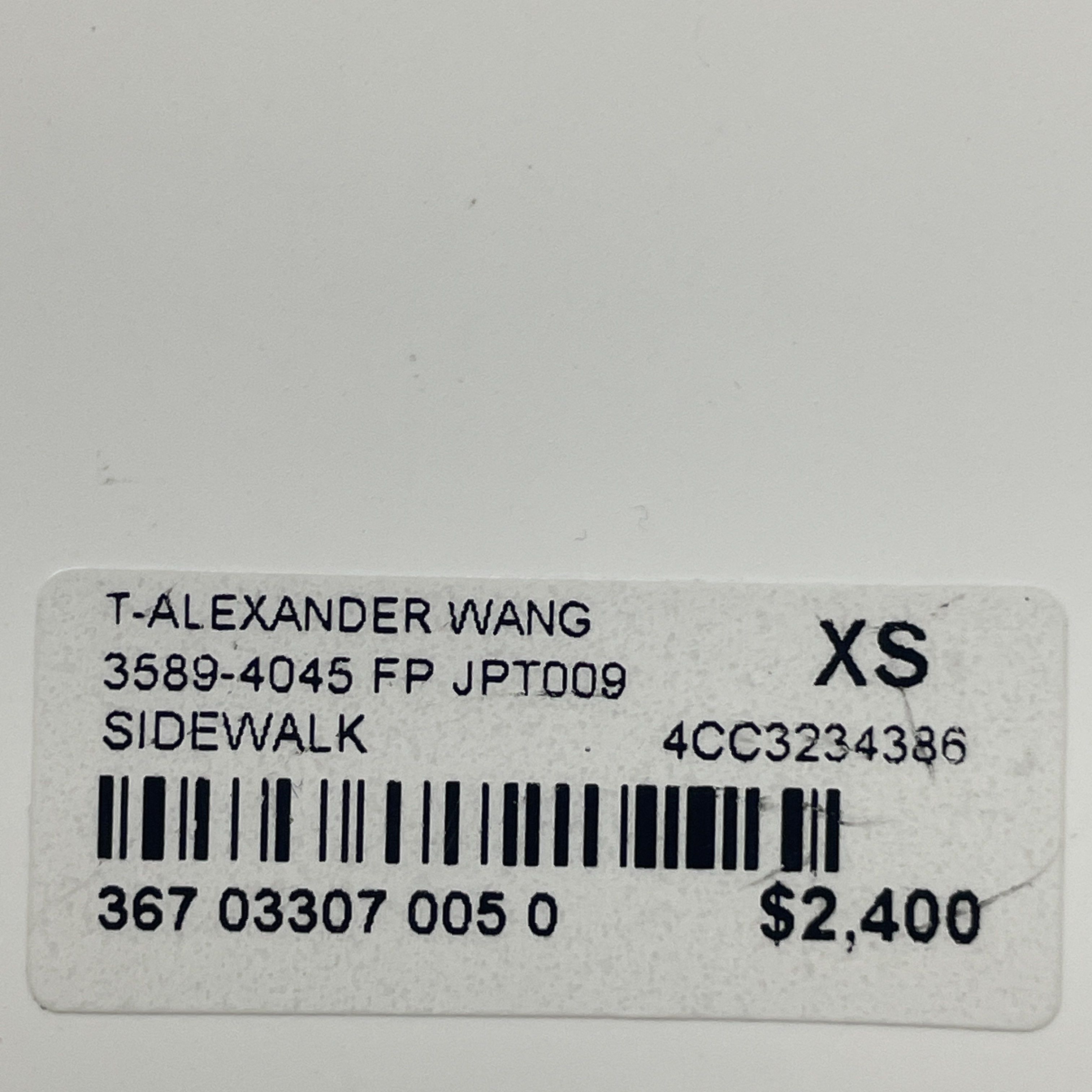 Alexander Wang Alexander Wang Logo Long Sleeve T-Shirt Size S Size S / US 4 / IT 40 - 4 Thumbnail
