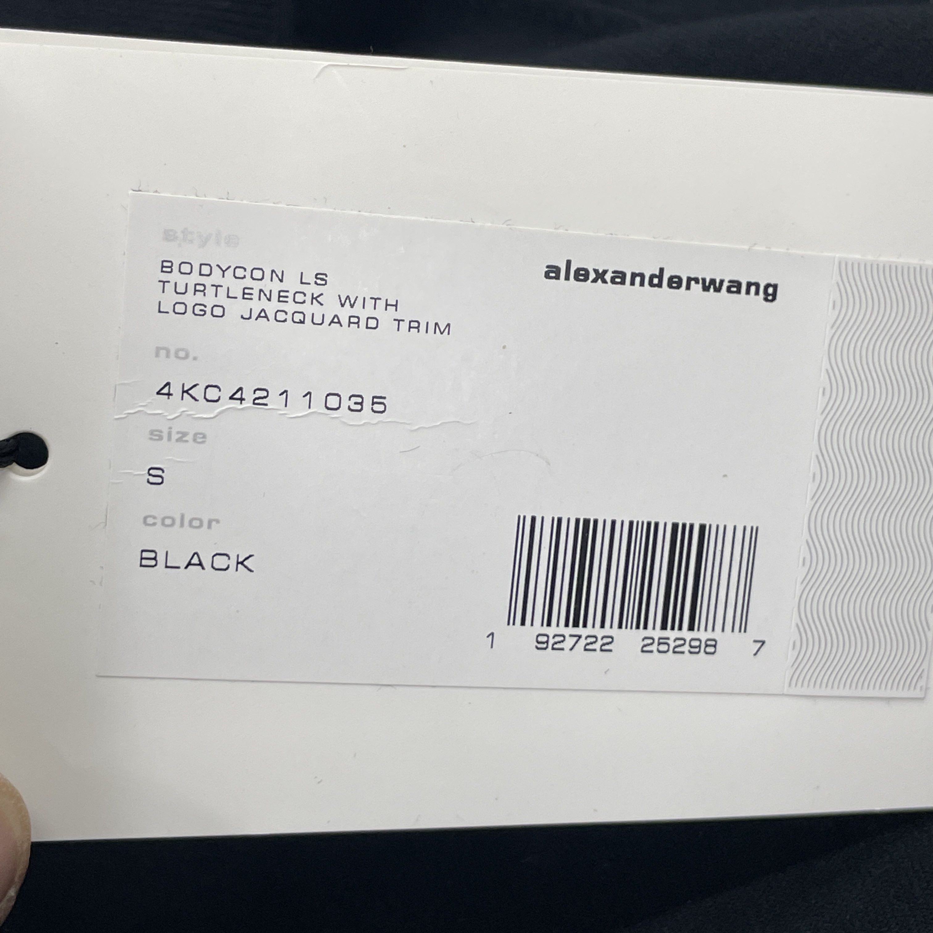 Alexander Wang Alexander Wang Logo Jacquard Turtleneck Top Size S Size S / US 4 / IT 40 - 5 Thumbnail