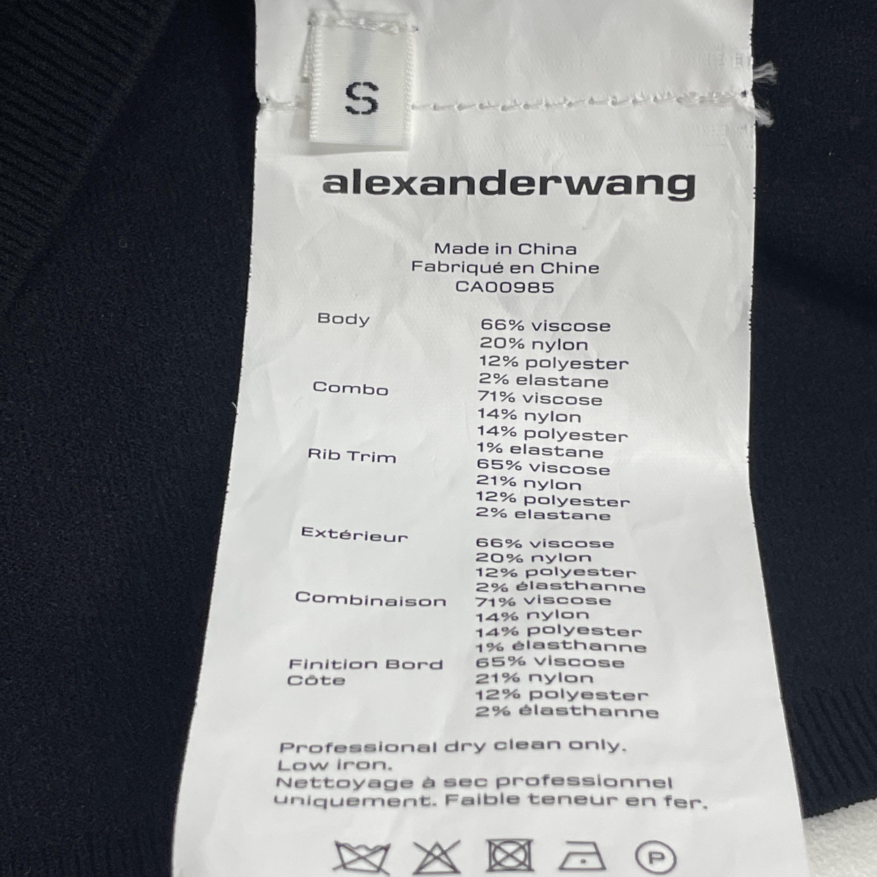 Alexander Wang Alexander Wang Logo Jacquard Turtleneck Top Size S Size S / US 4 / IT 40 - 4 Thumbnail